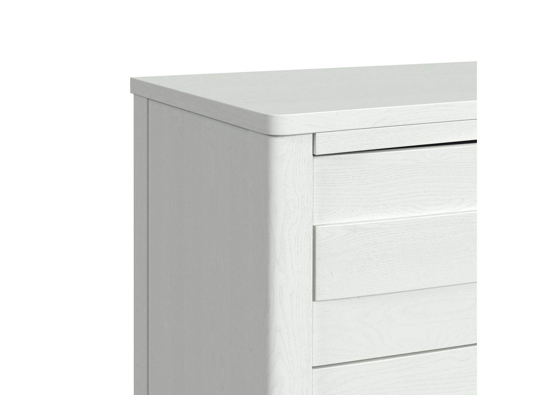 Tobias Dresser And Mirror Set With Led In White image 6