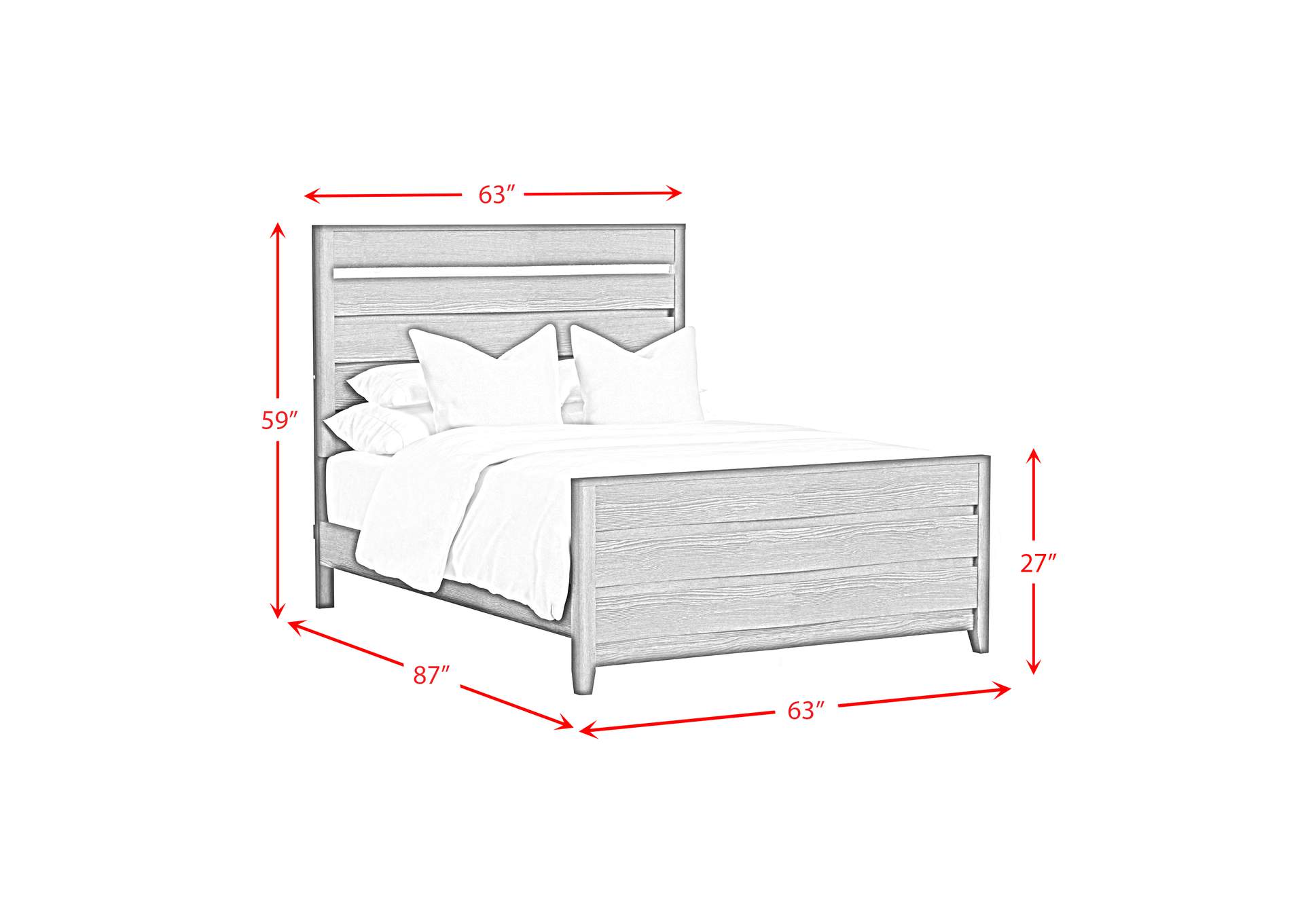 Tobias Queen 5 Piece Bedroom Set With Led In Black image 8