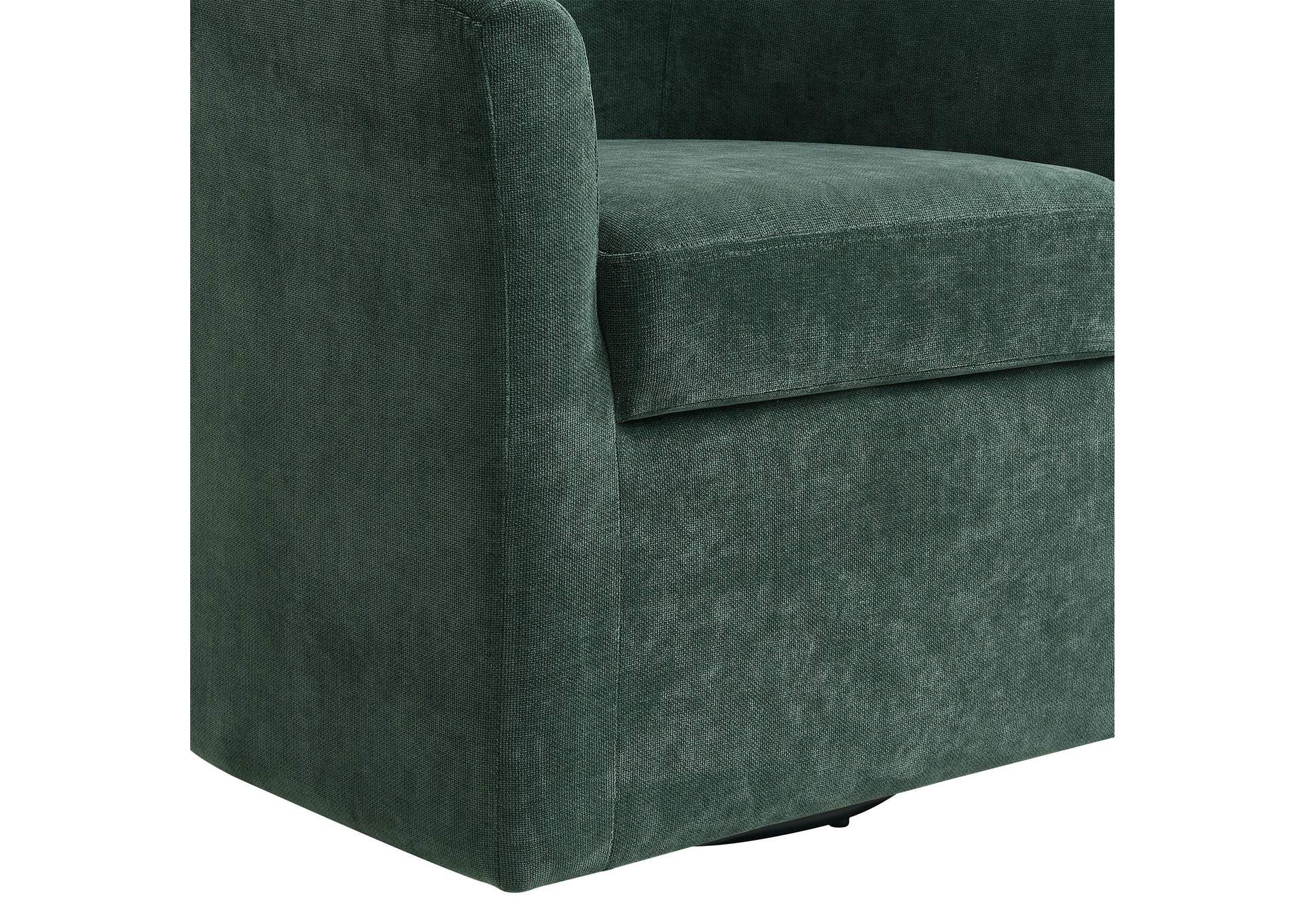 Torrance Swivel Chair In Robin Emerald Tyn997 image 4