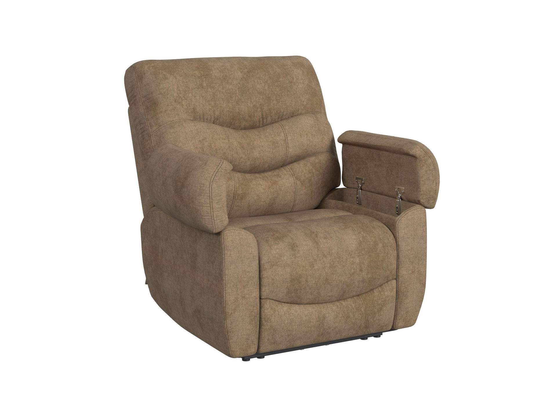 Trifecta P3 Recliner With Heat Massage Zero Gravity Memory Foam In Sefi Puppy image 8