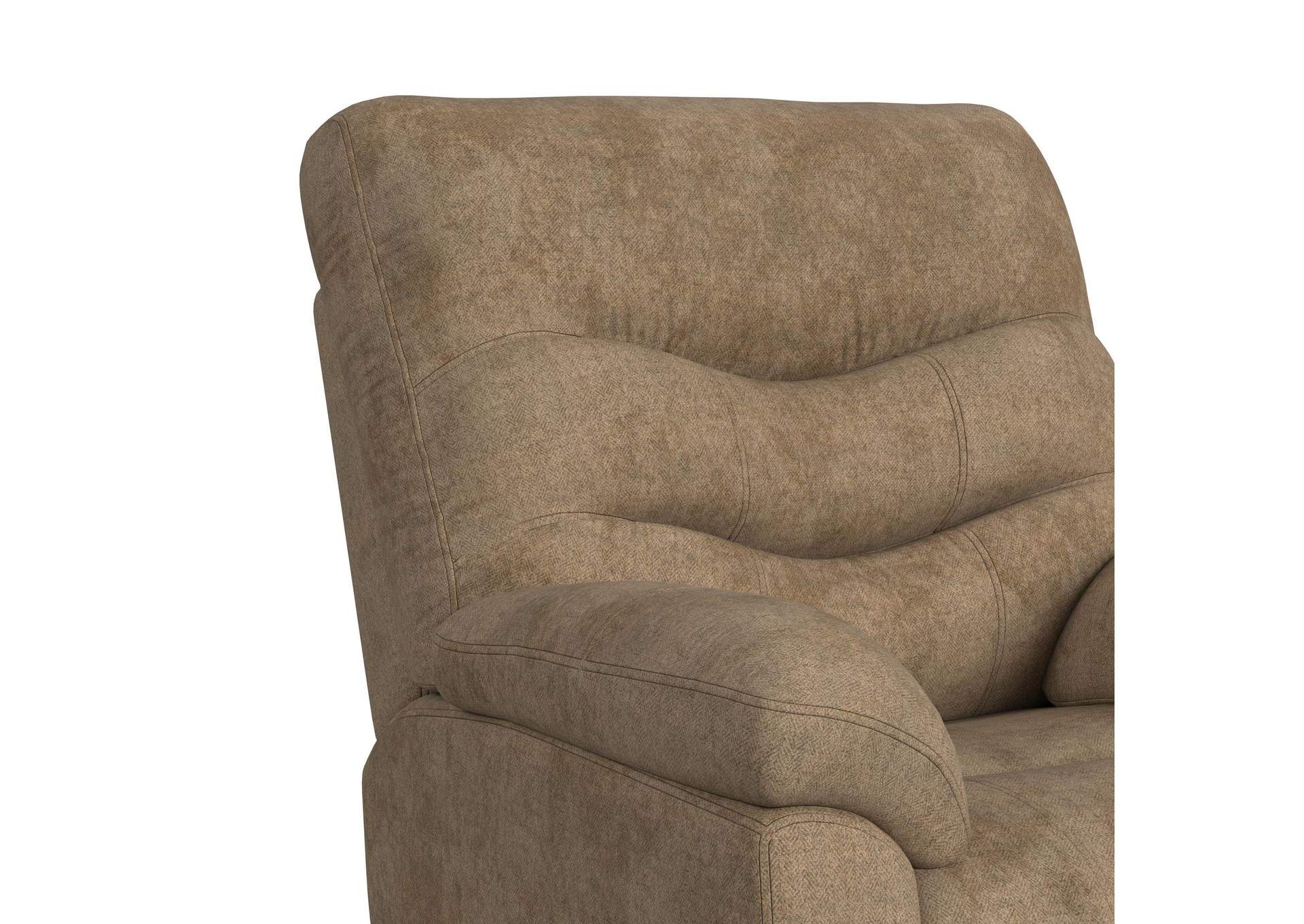 Trifecta P3 Recliner With Heat Massage Zero Gravity Memory Foam In Sefi Puppy image 3