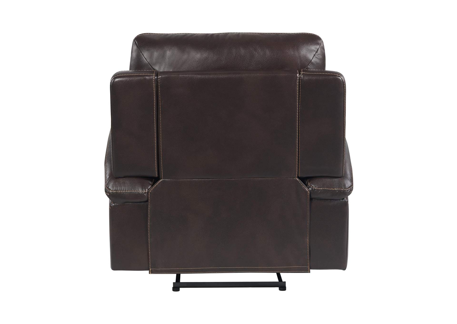 Trinidad Power Recliner With Power Motion Head Recliner In Pebble Brown image 9