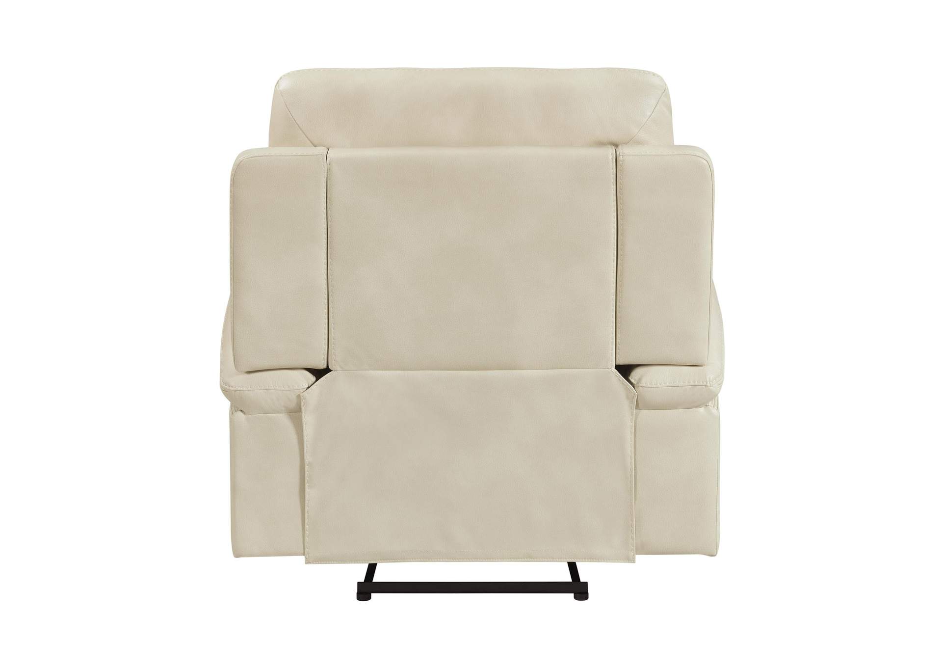 Trinidad Power Recliner With Power Motion Head Recliner In Pebble Cream image 9