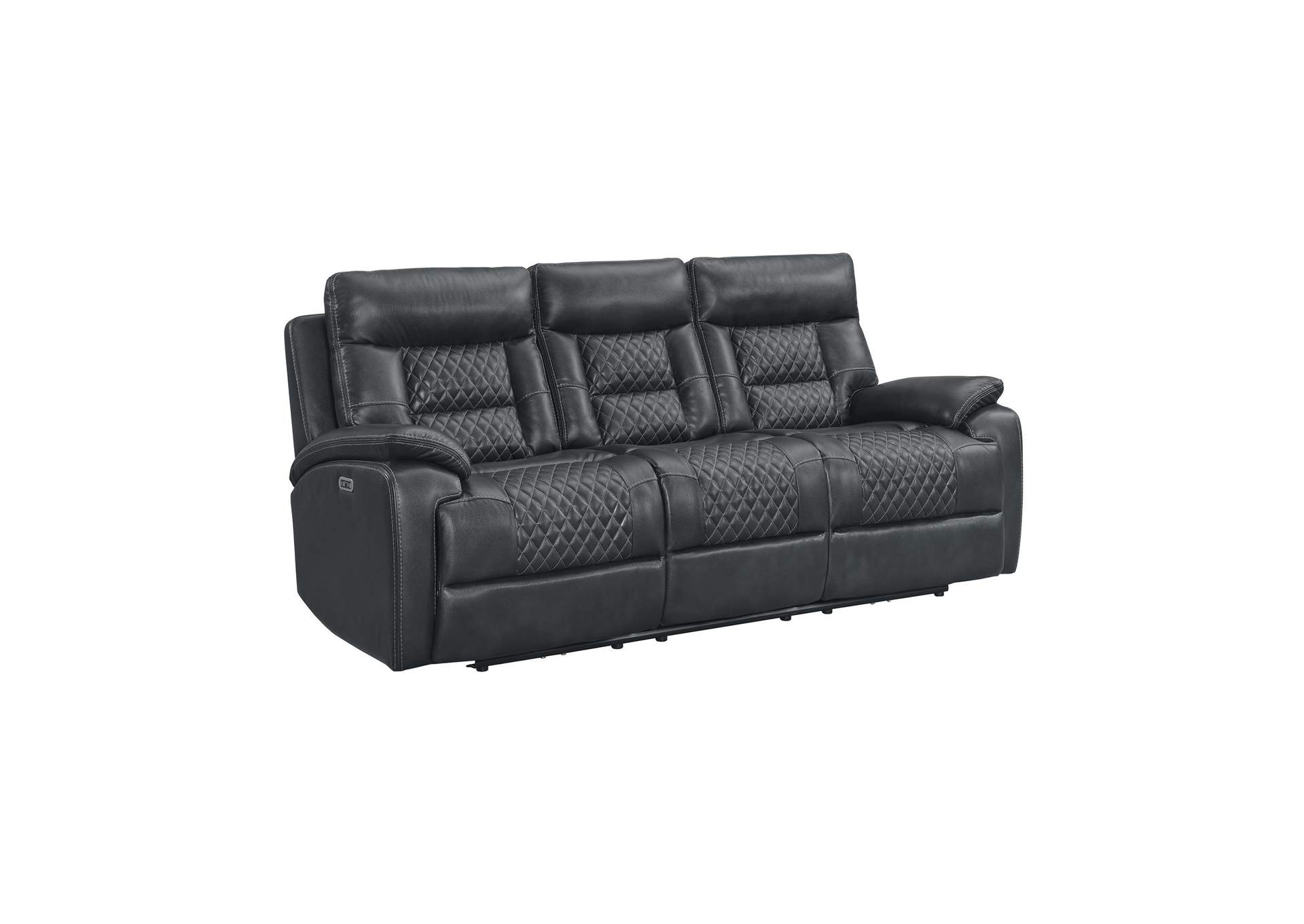 Trinidad Power Motion Sofa With Power Motion Head Recliner In Pebble Grey image 5