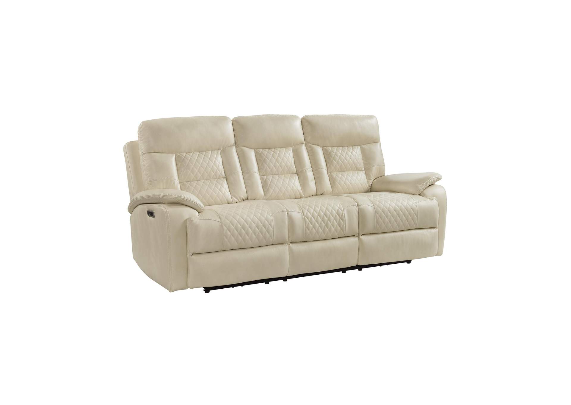 Trinidad Power Motion Sofa With Power Motion Head Recliner In Pebble Cream image 6