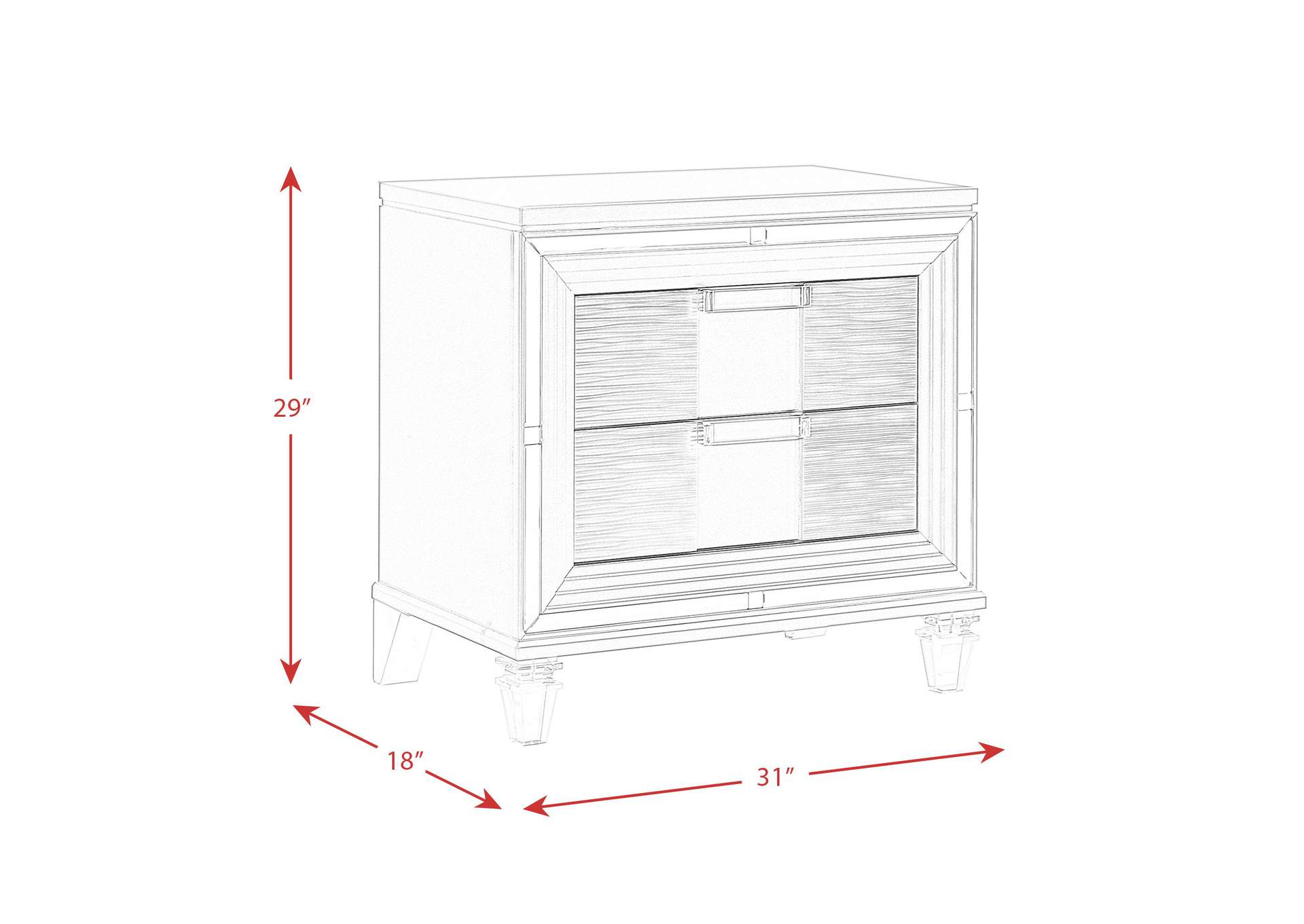 Twenty Nine Nightstand With USB image 8