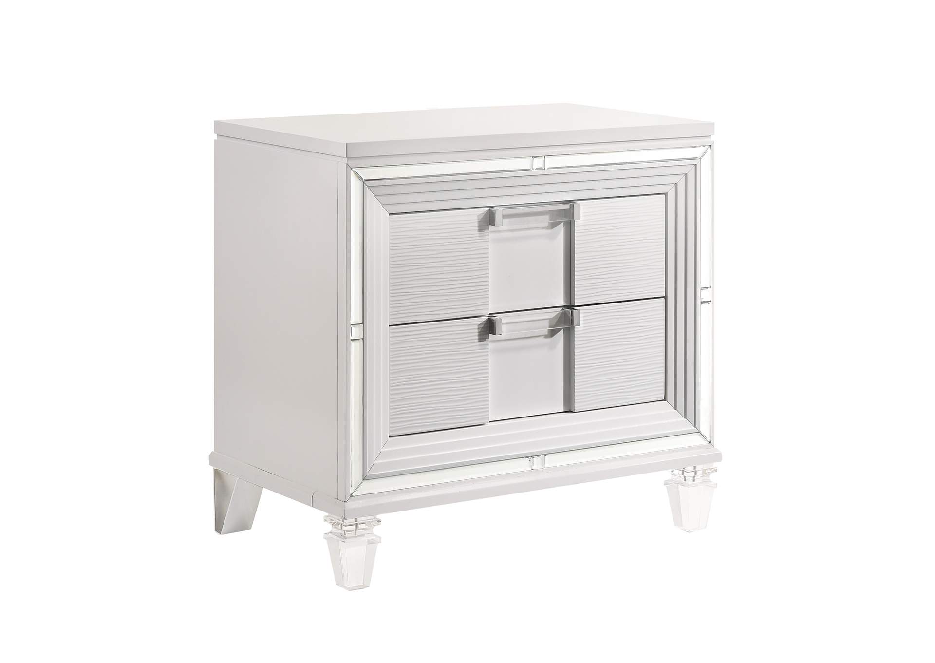 Twenty Nine Queen Storage 4 Piece Bedroom Set In White