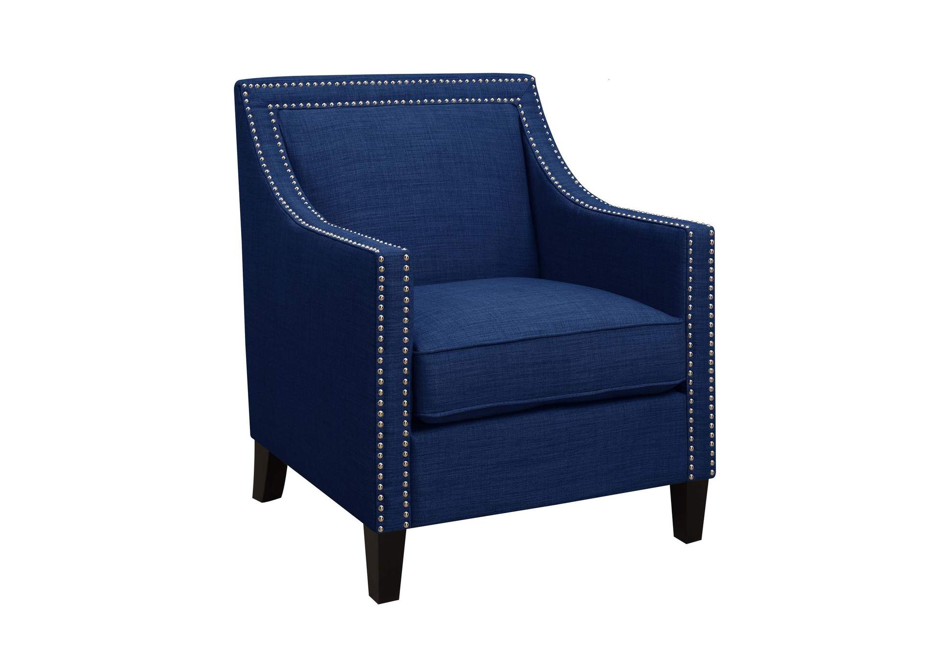 Erica 497 Chair With Chrome Nails Heirloom Blue image 3