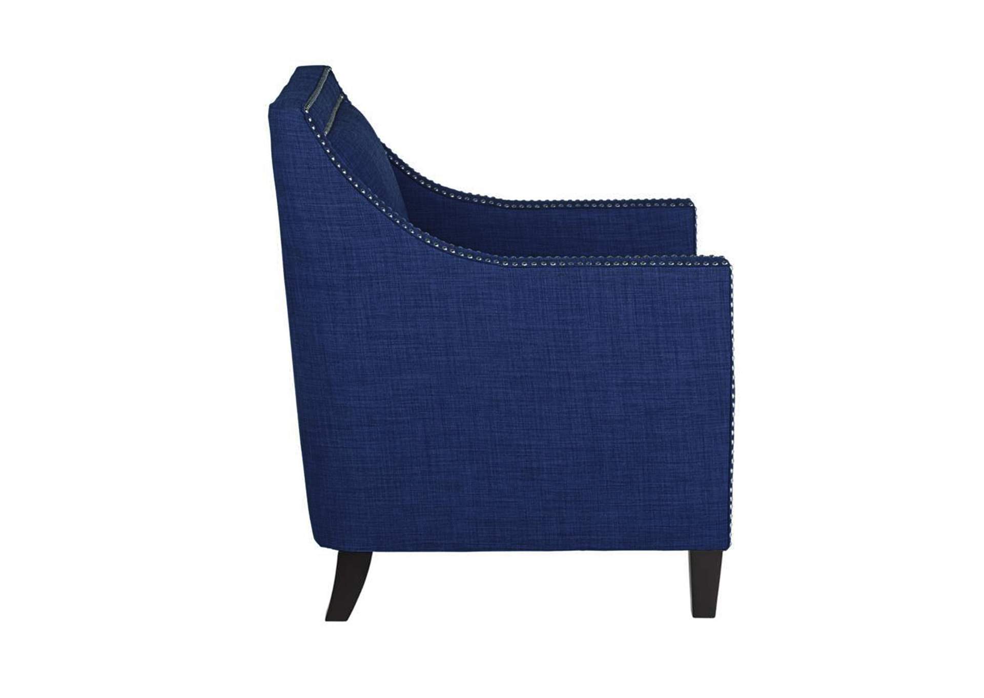 Erica 497 Chair With Chrome Nails Heirloom Blue image 5