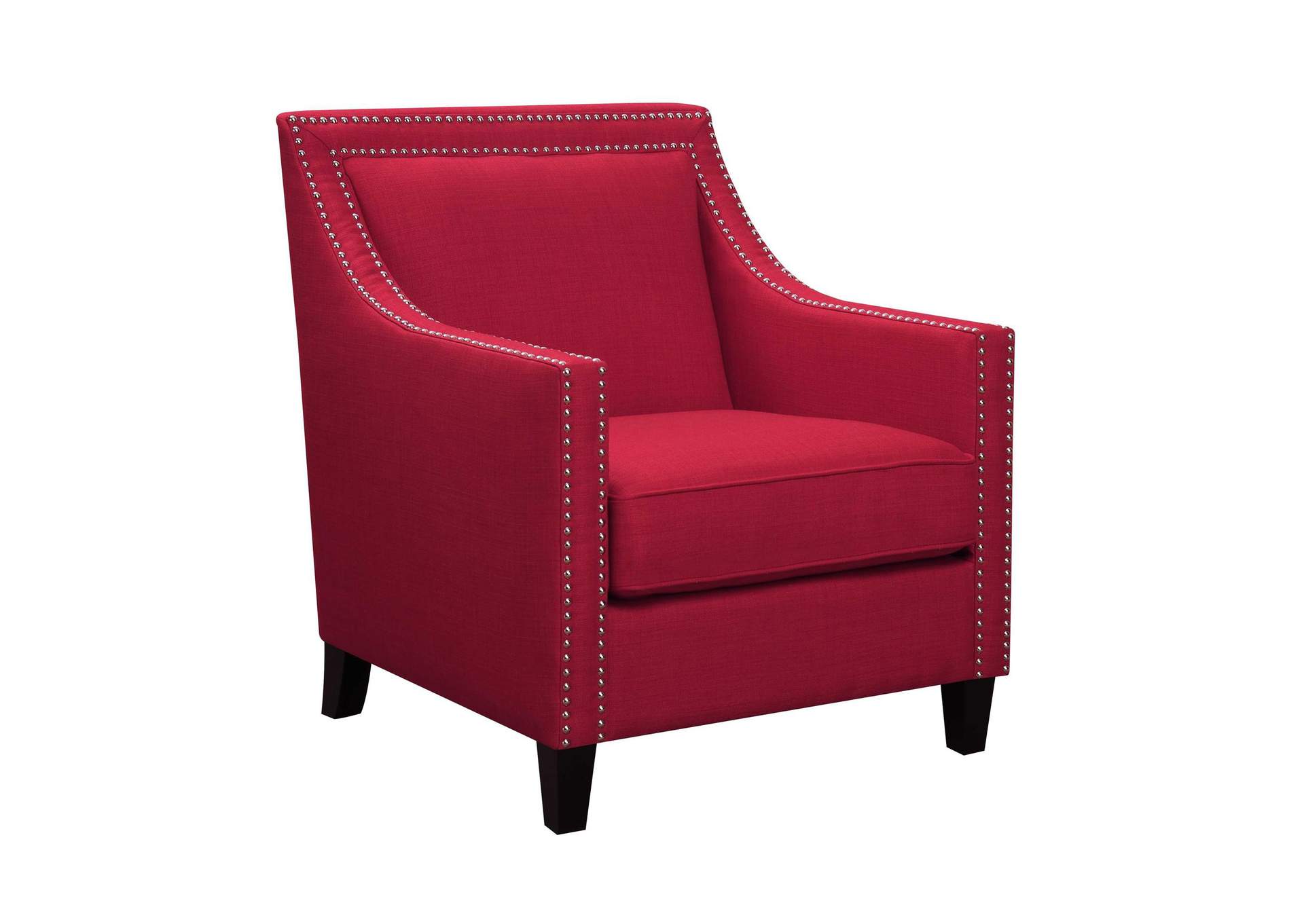 Erica 497 Chair With Chrome Nails Heirloom Berry image 3