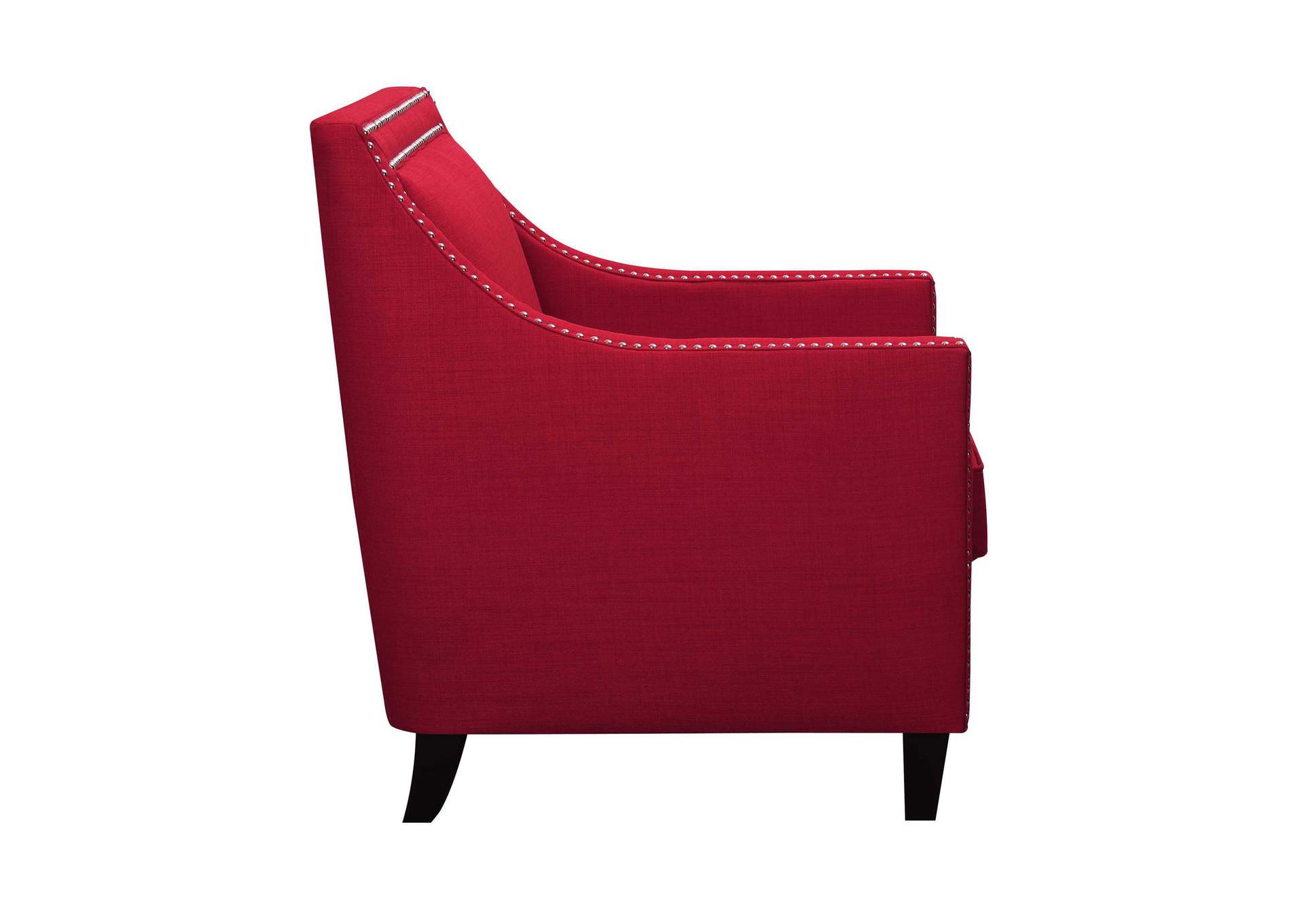 Erica 497 Chair With Chrome Nails Heirloom Berry image 5