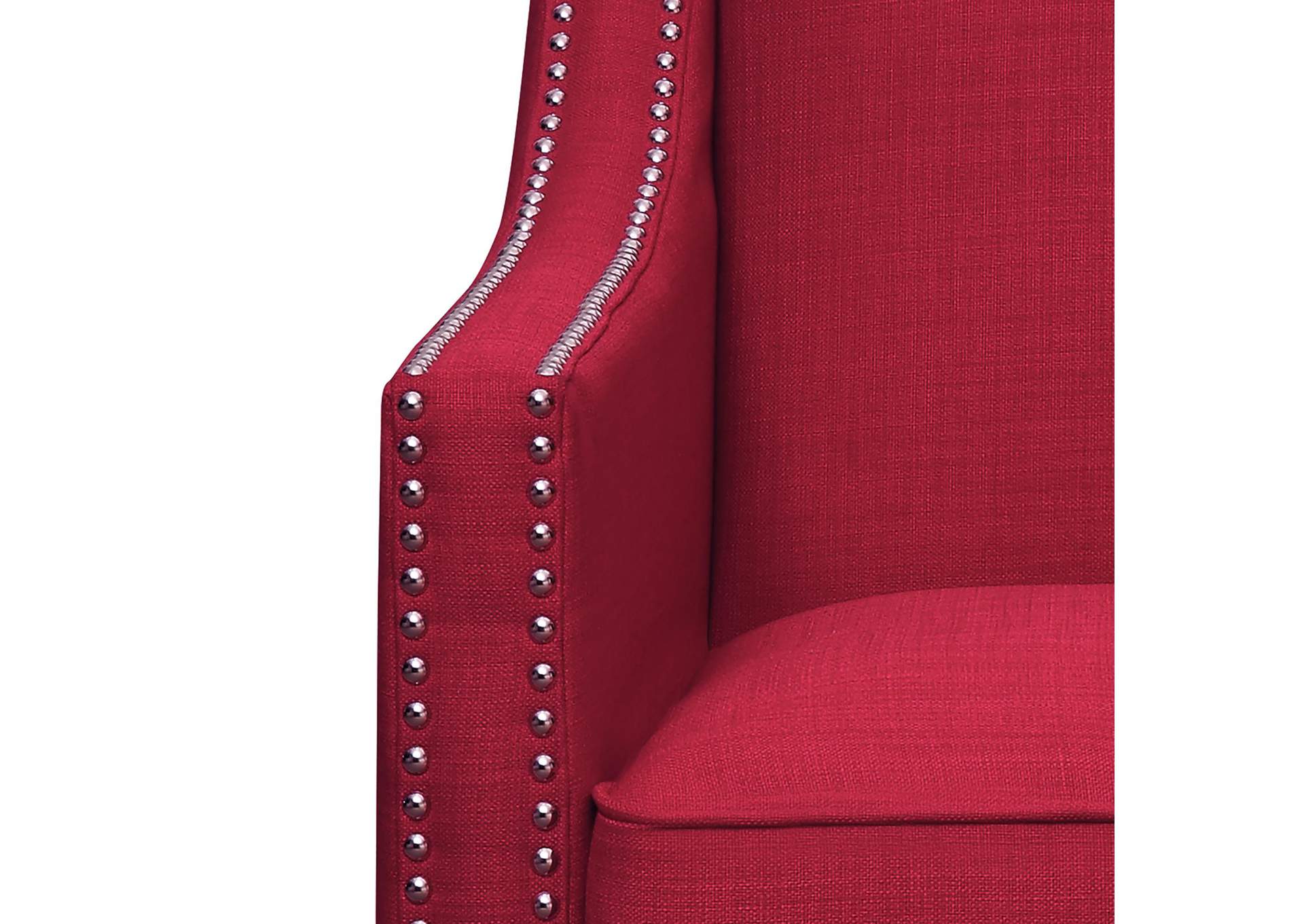 Erica 497 Chair With Chrome Nails Heirloom Berry image 8