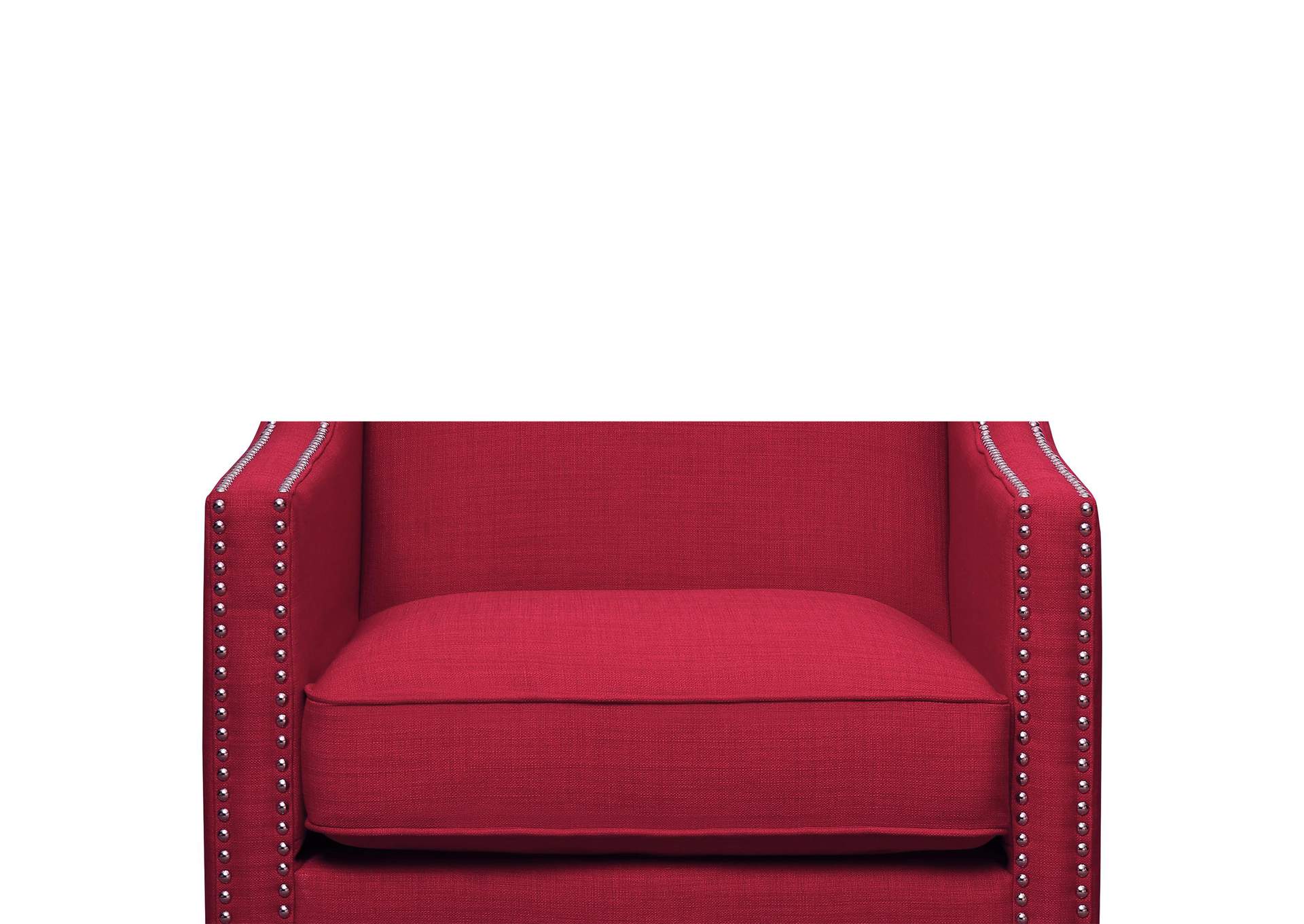 Erica 497 Chair With Chrome Nails Heirloom Berry image 9