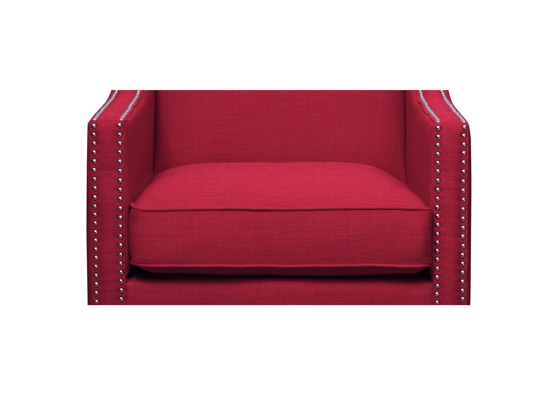 Erica Chair Ottoman In Heirloom Berry image 11