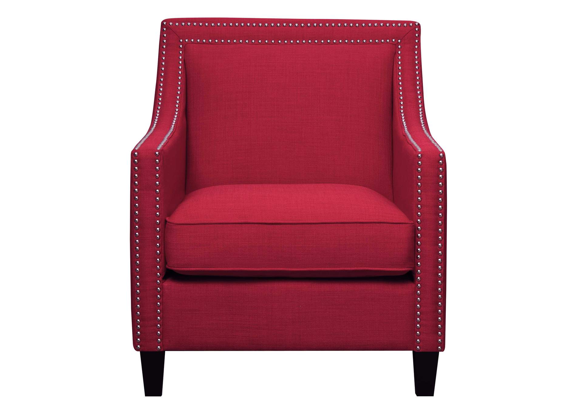 Erica Chair Ottoman In Heirloom Berry image 4