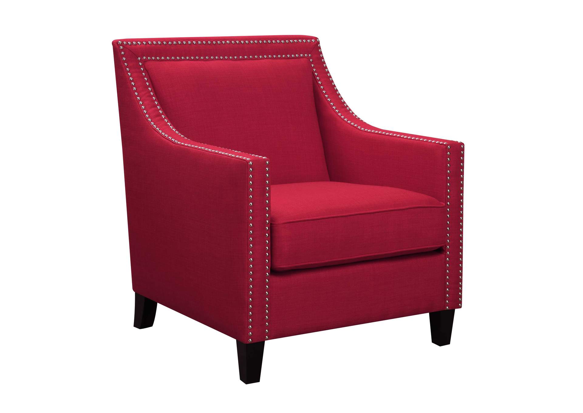 Erica Chair Ottoman In Heirloom Berry image 3