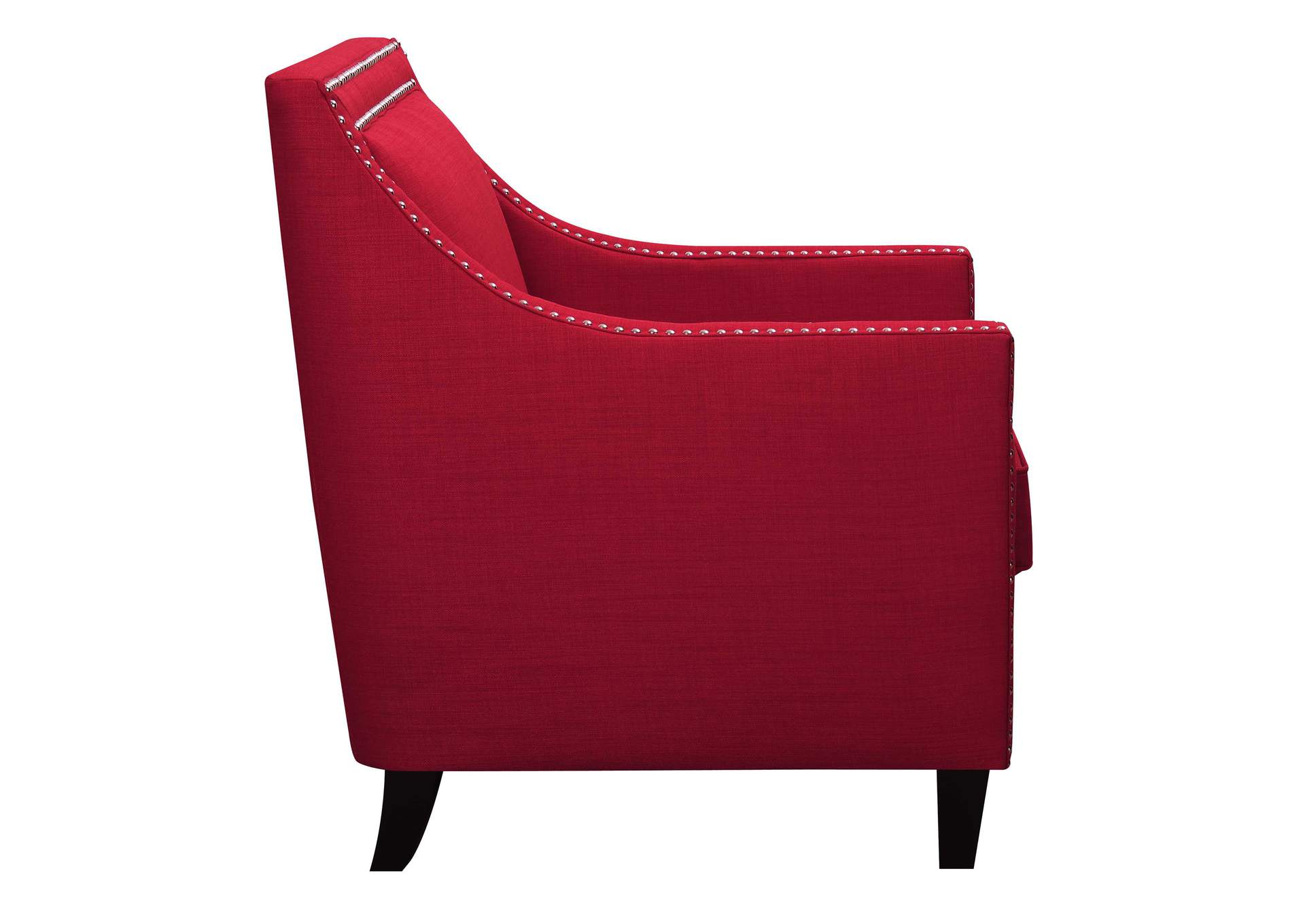 Erica Chair Ottoman In Heirloom Berry image 6