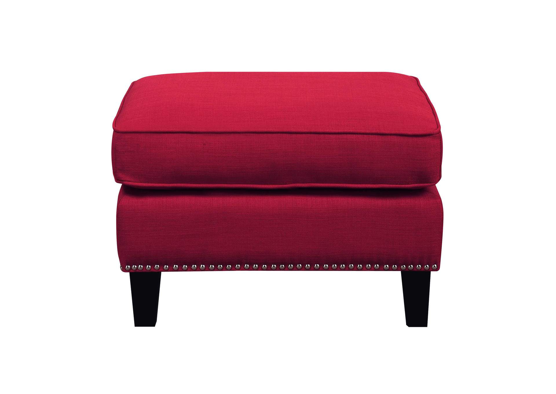 Erica Chair Ottoman In Heirloom Berry image 8