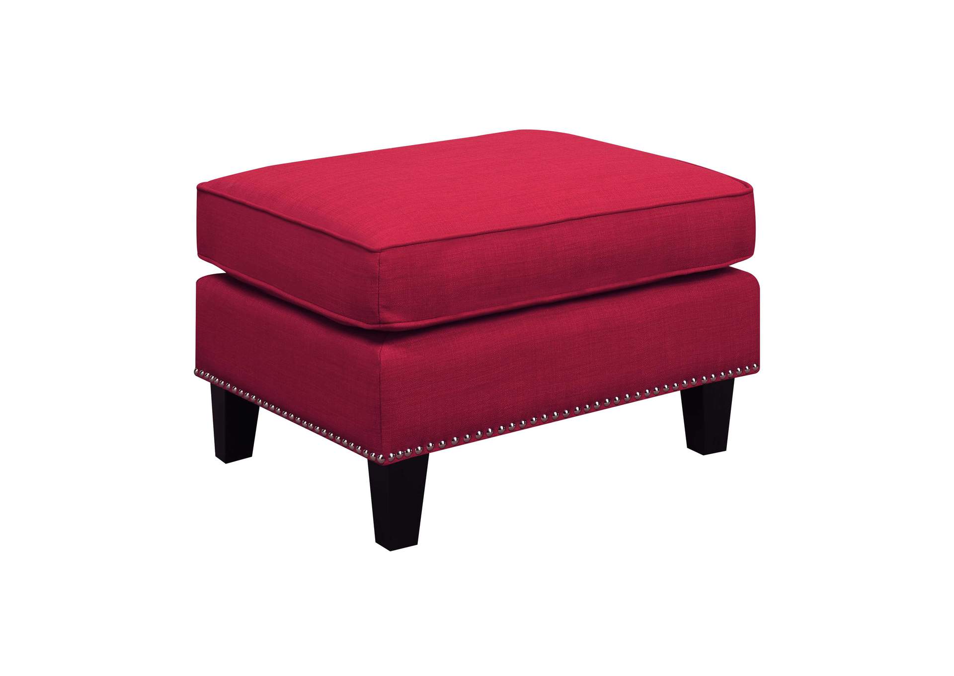Erica Chair Ottoman In Heirloom Berry image 7
