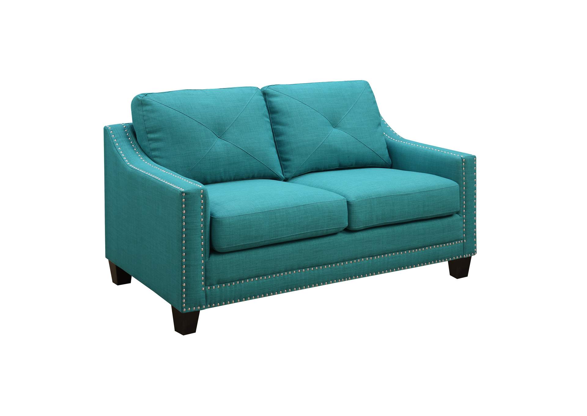 Malone 6651 63 Loveseat Heirloom Teal image 3