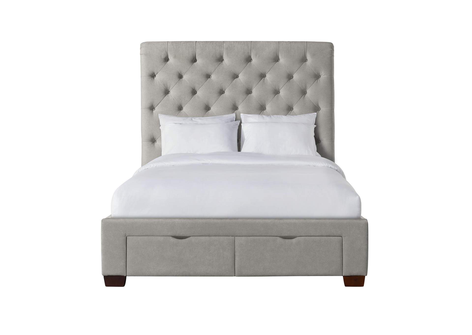 Waldorf Queen Storage Bed Boulder Grey image 4