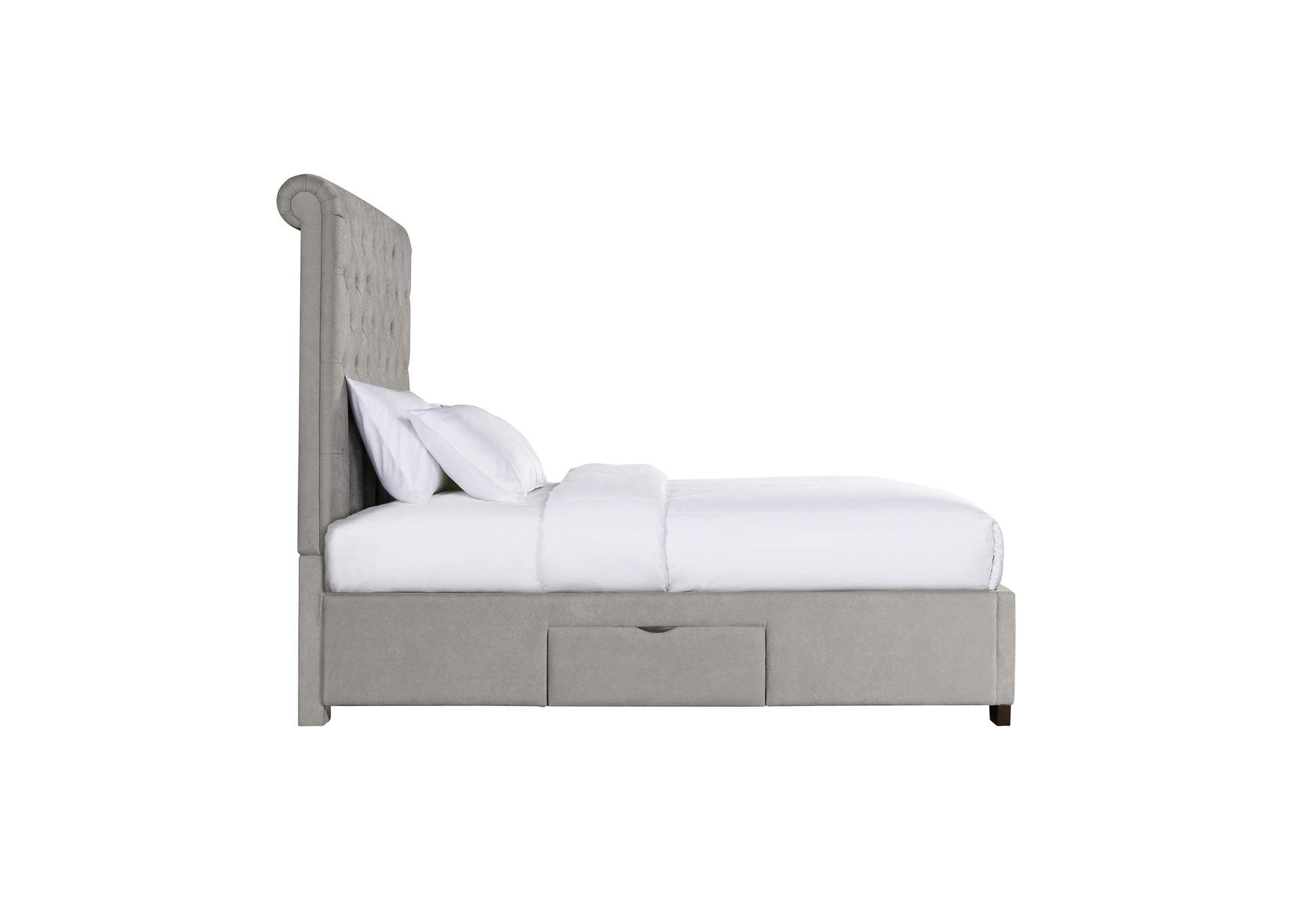 Waldorf Queen Storage Bed Boulder Grey image 5