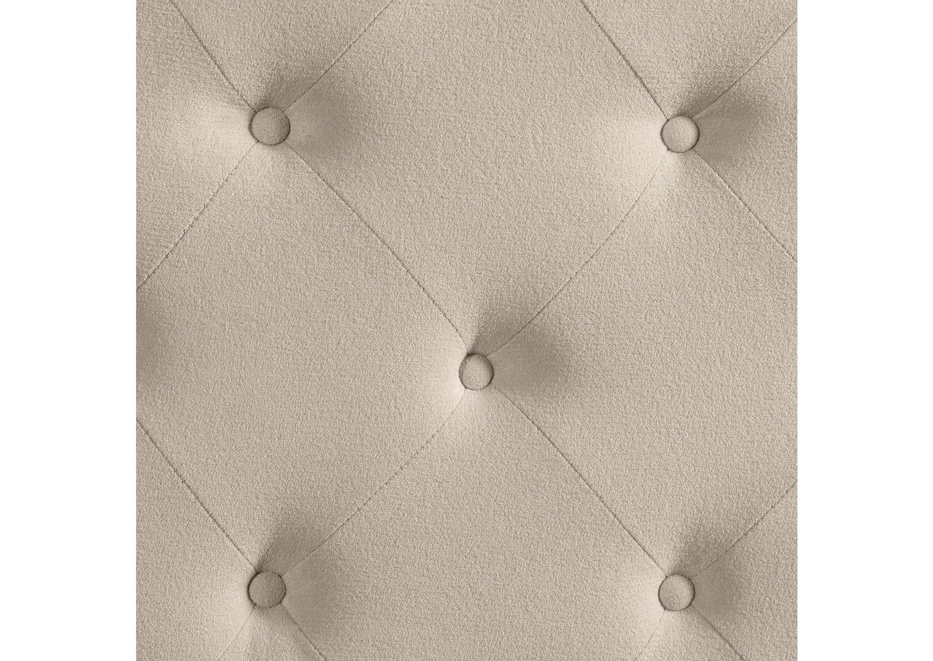 Waldorf King Storage Bed Boulder Sand