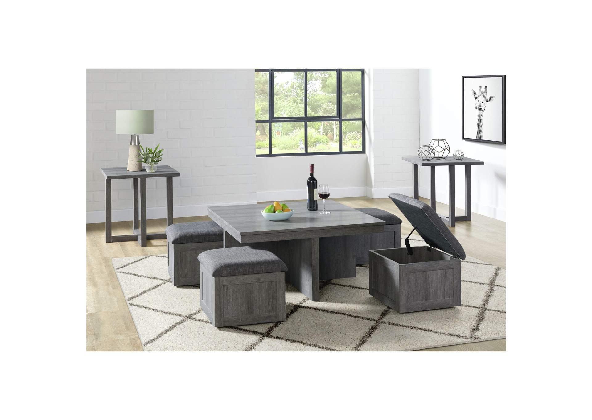 Uster End Table Grey image 1