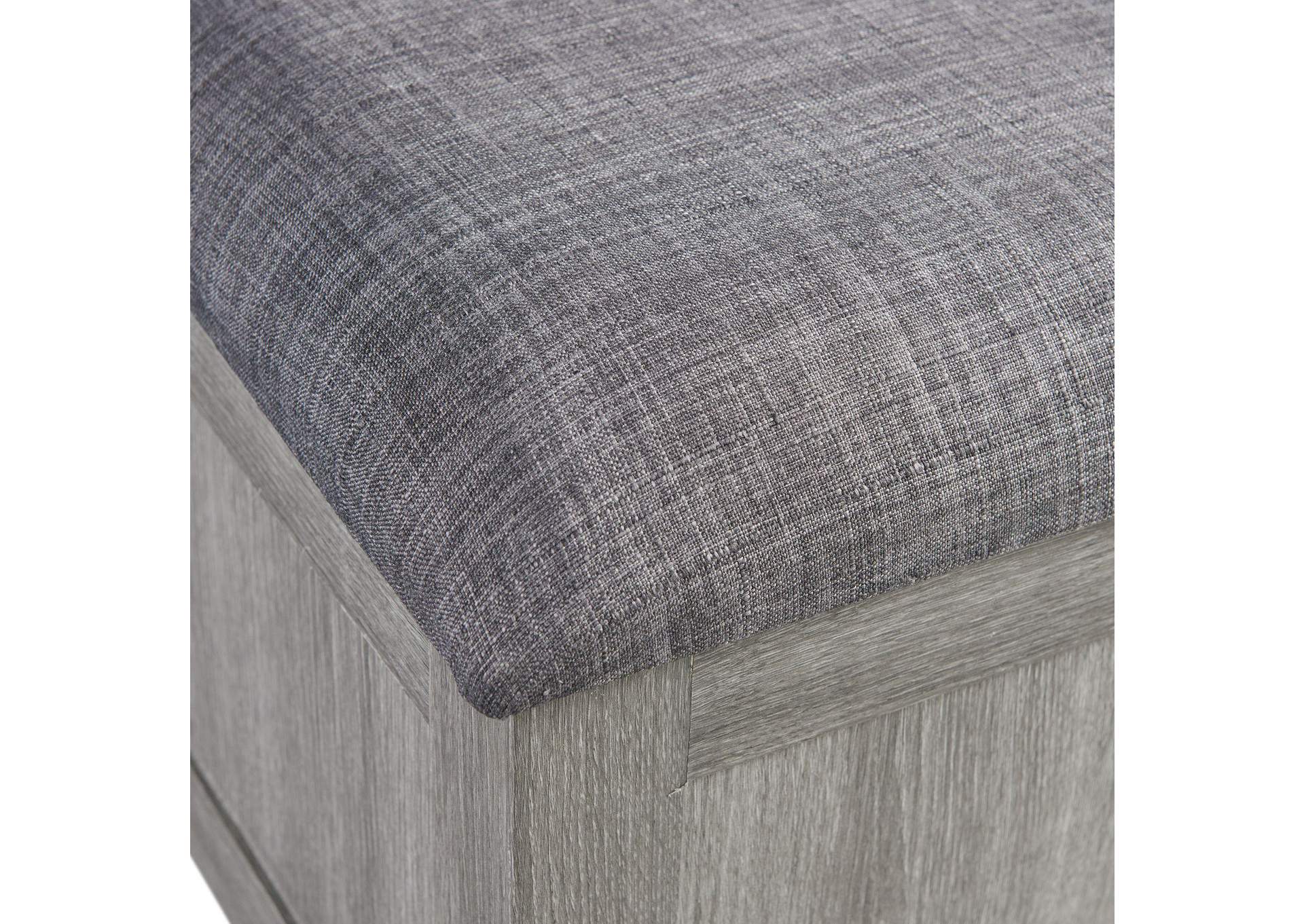 Uster Coffee Table With Four Storage Stools Grey image 15