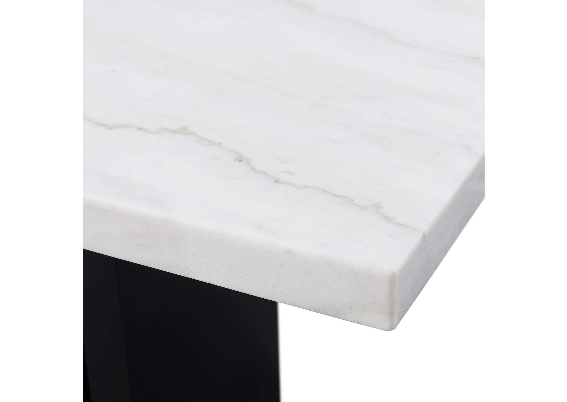 Valentino White Counter Height Dining Table image 4