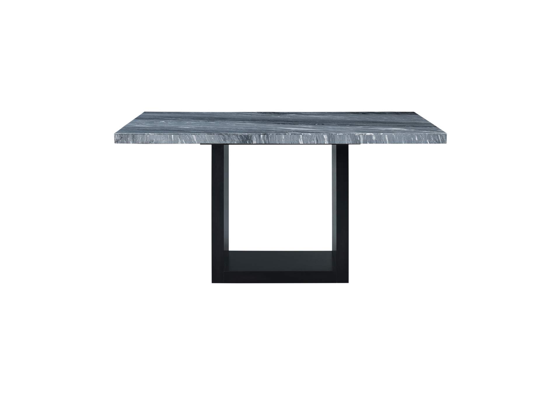 Valentino Complete Counter Table Grey Marble