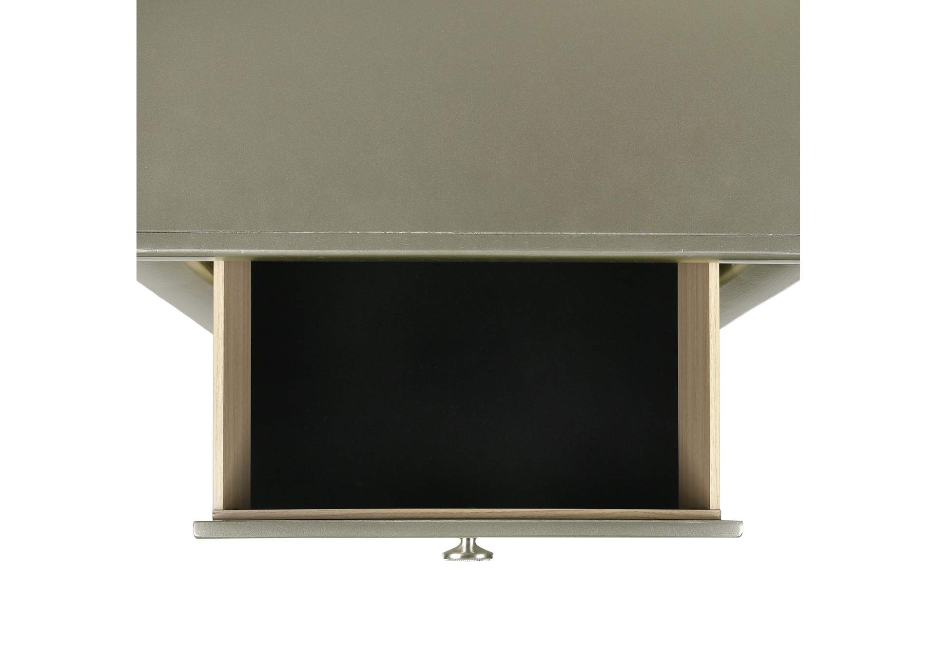 Venus Nightstand Silver