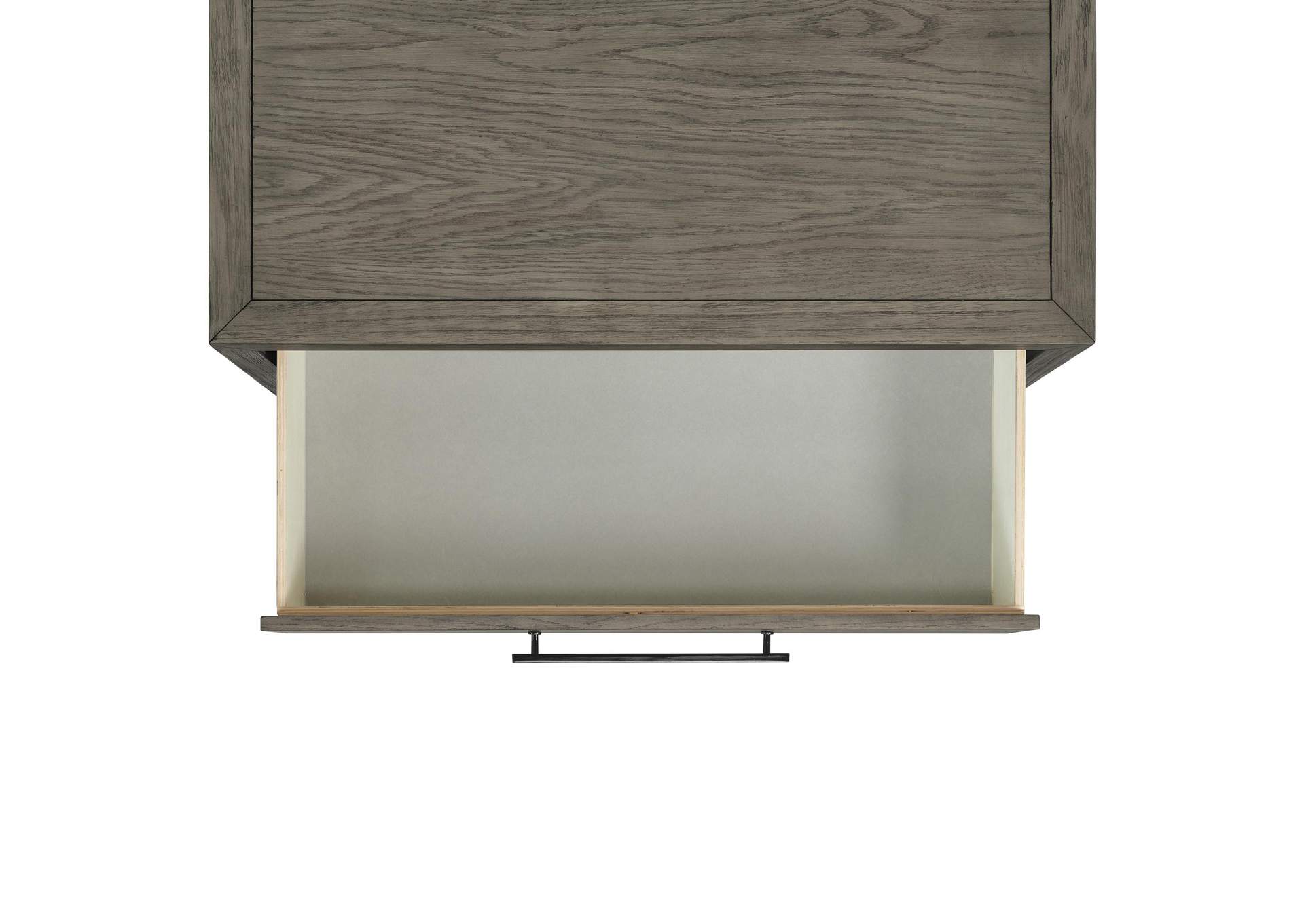 Versailles Contemporary 3 - Drawer Nightstand In Grey image 4