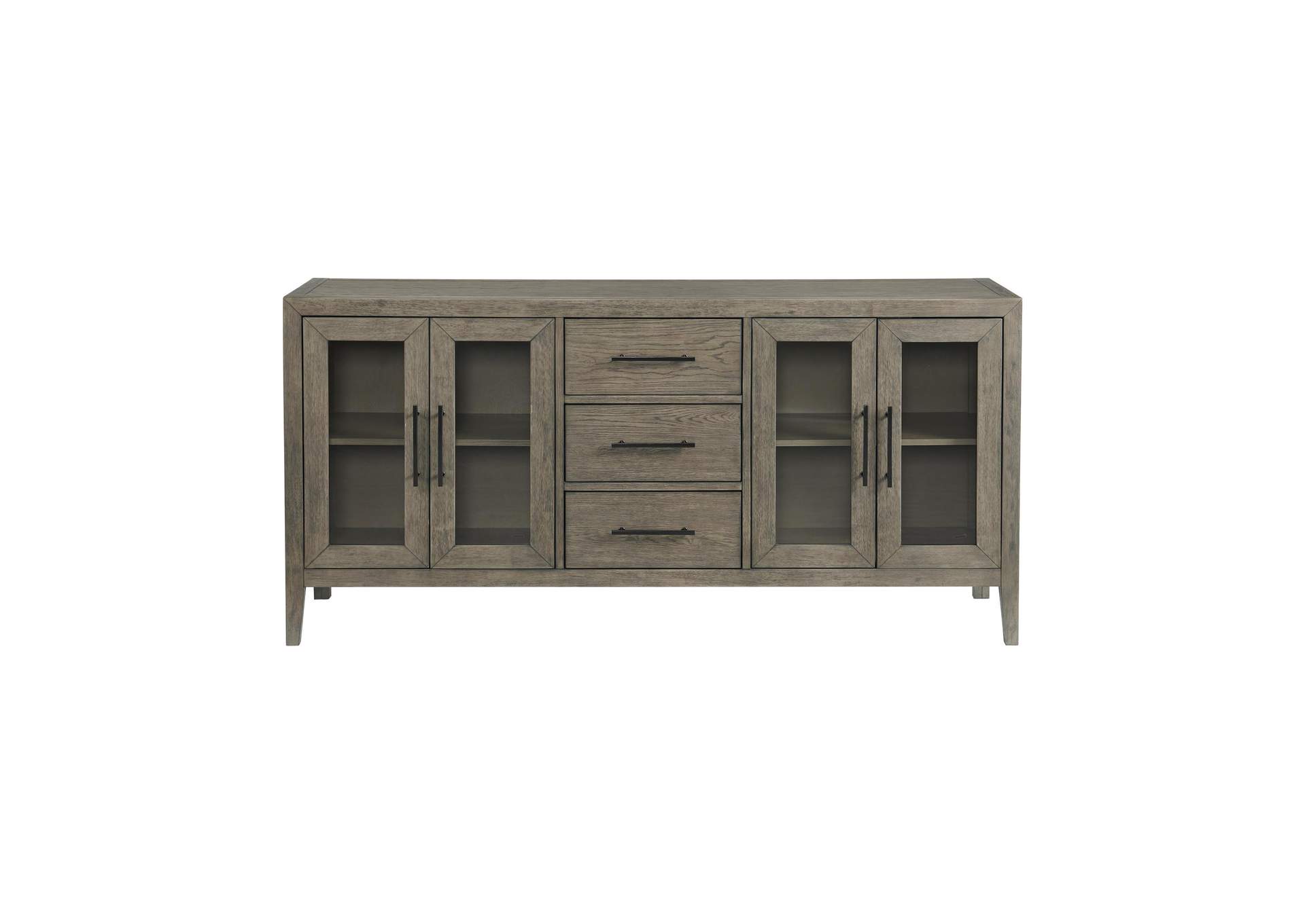 Versailles Contemporary Server In Grey image 8