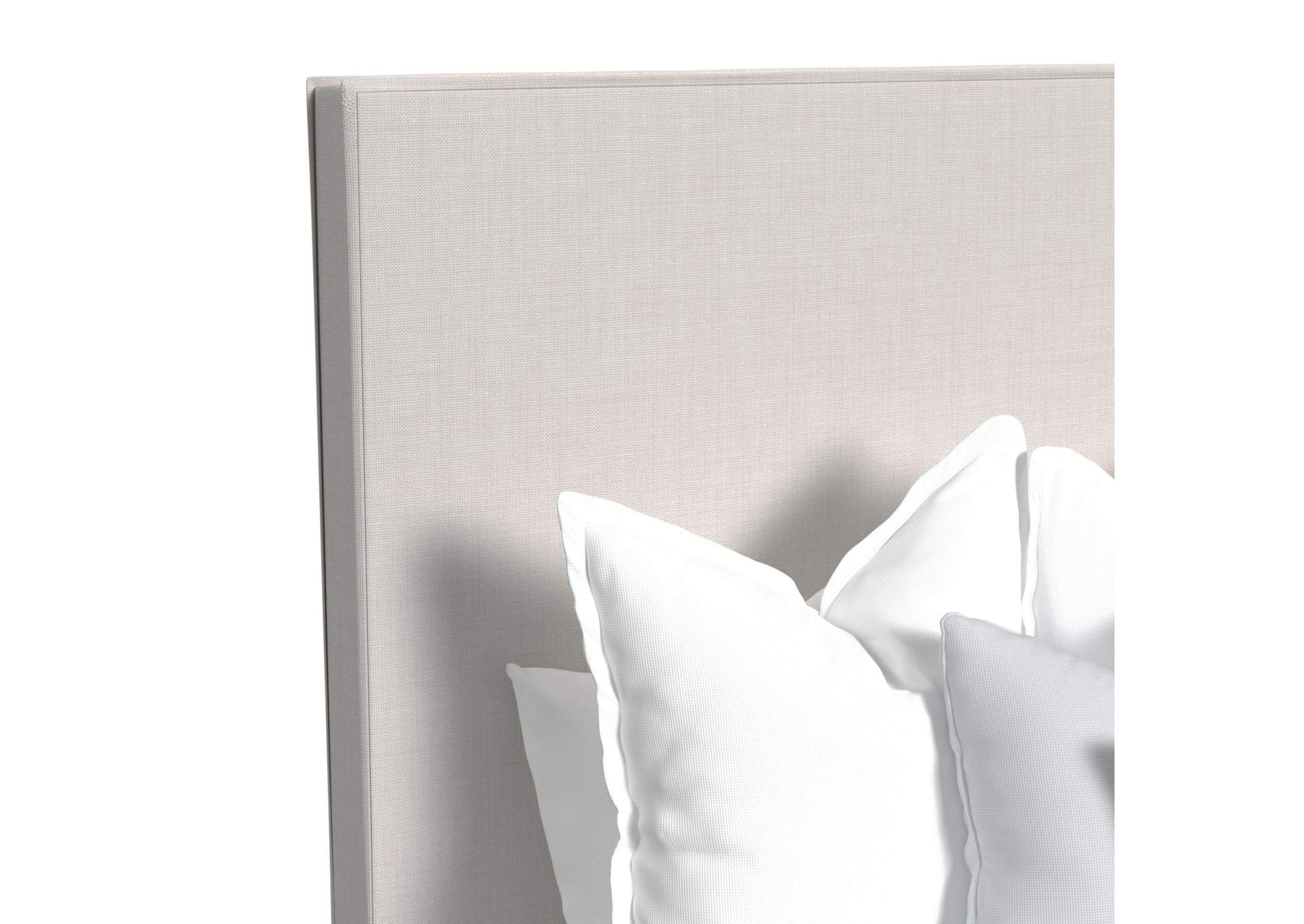 Viv Queen Upholstered Bed In Linen image 6