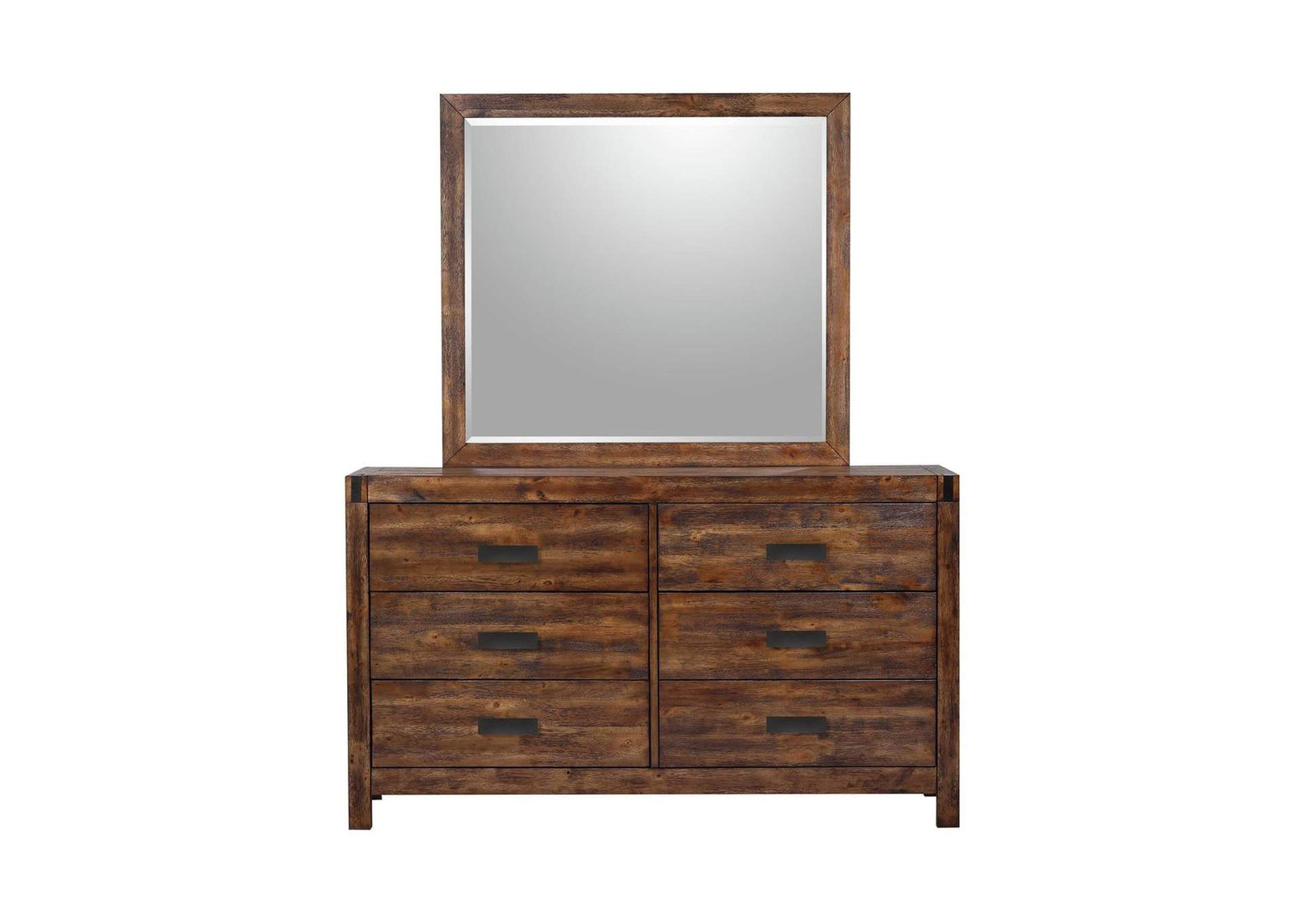 Warner Dresser And Mirror Chestnut image 8