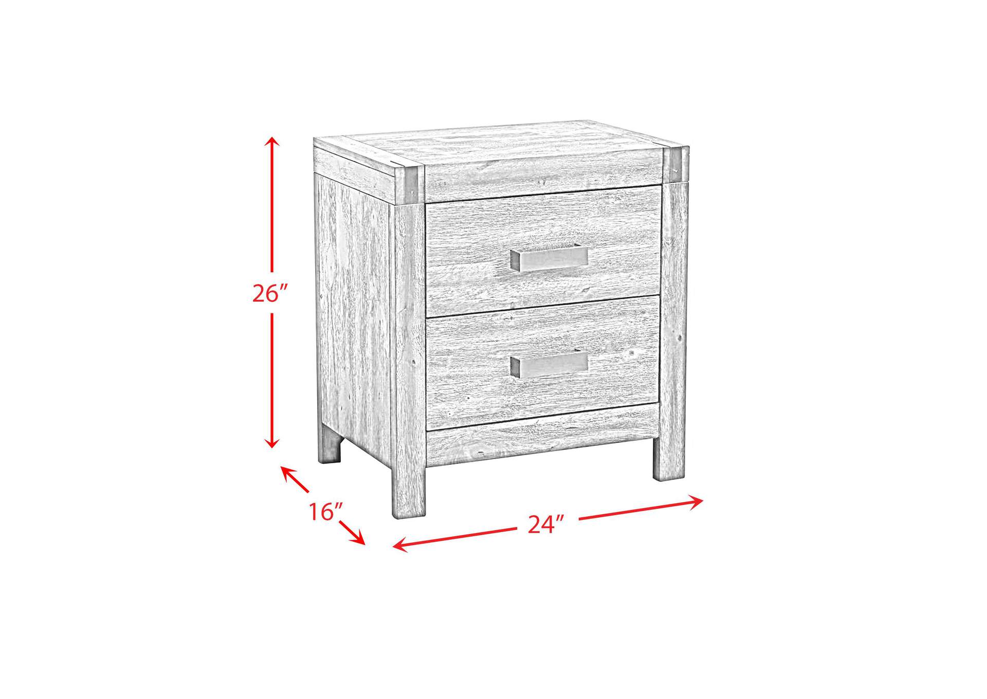 Warner Nightstand Chestnut image 5