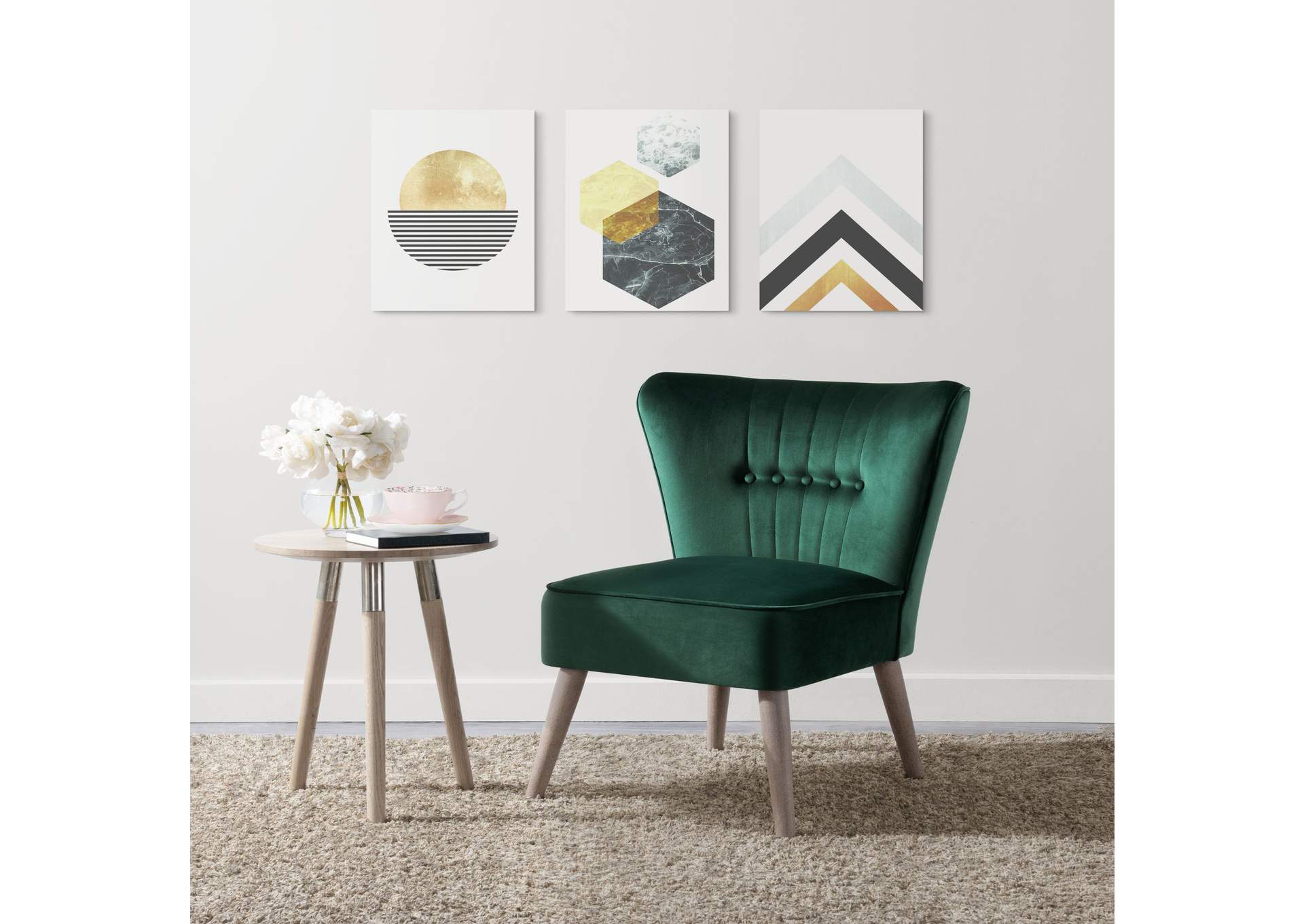 Waylon Accent Slipper Chair