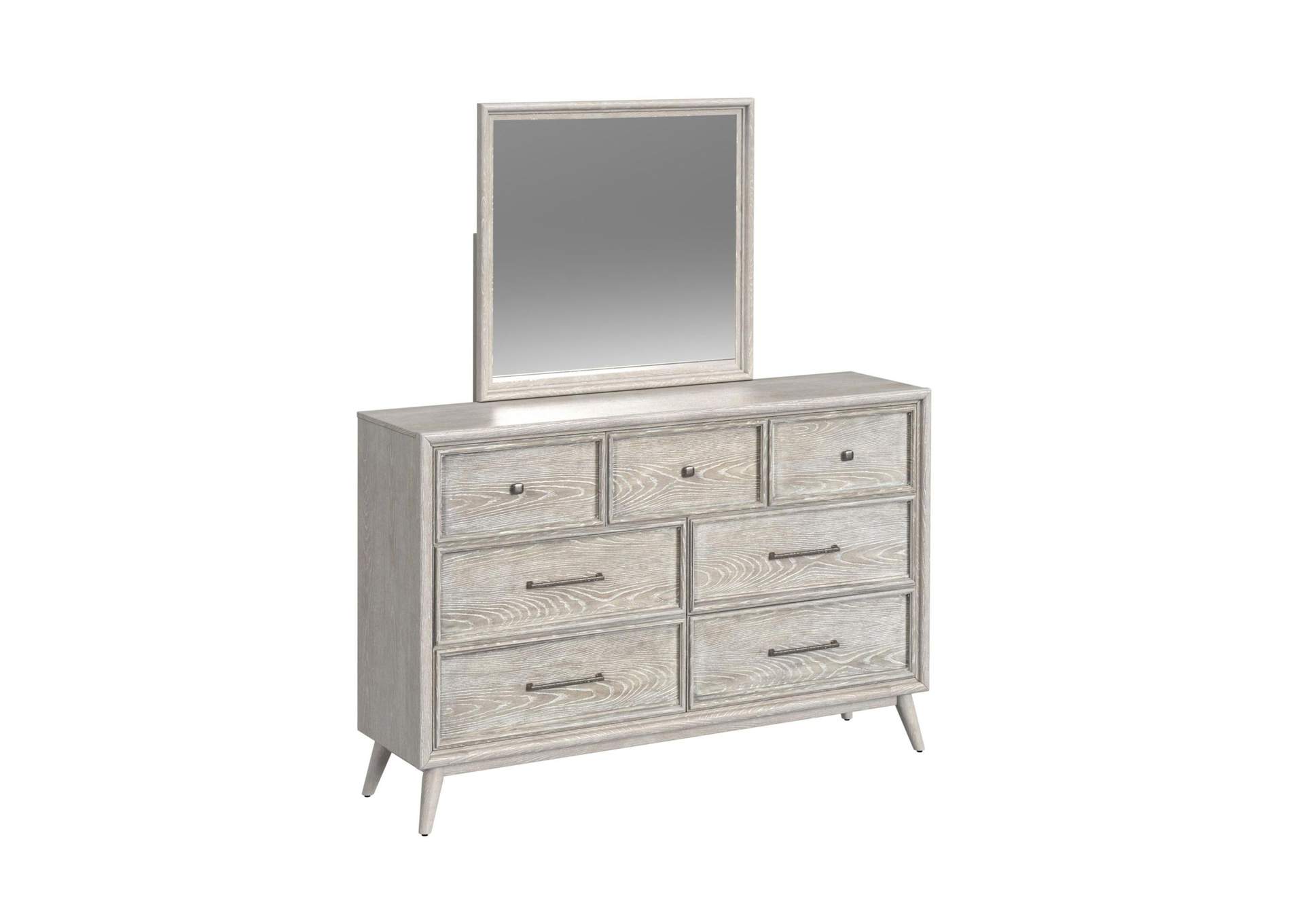 Westlake Dresser And Mirror Sets In Grey image 3