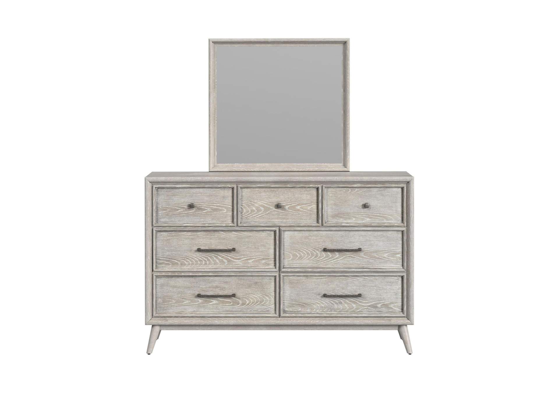 Westlake Dresser And Mirror Sets In Grey image 4