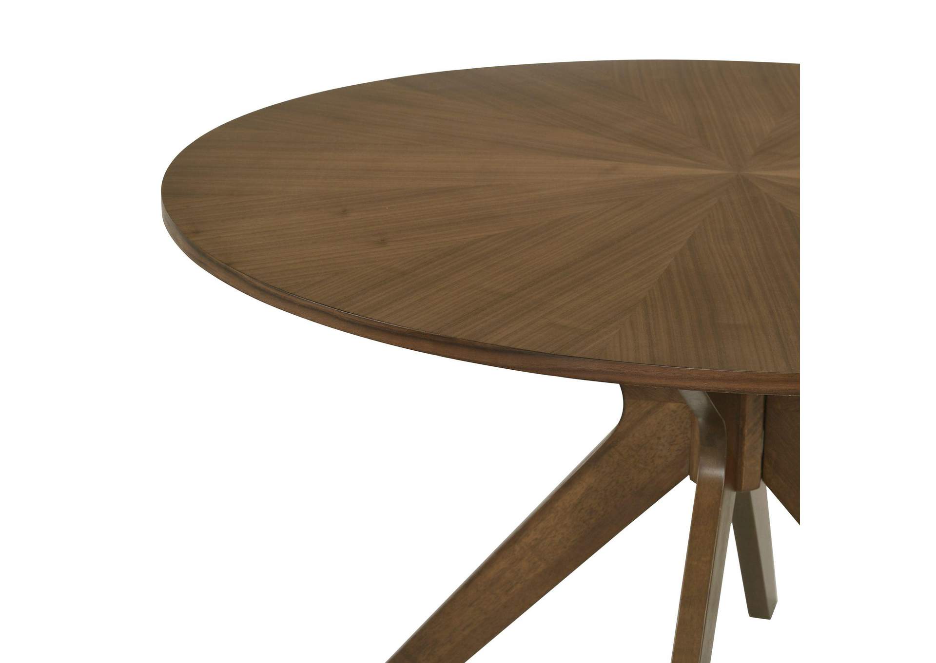 Weston Round Dining Table Walnut image 3