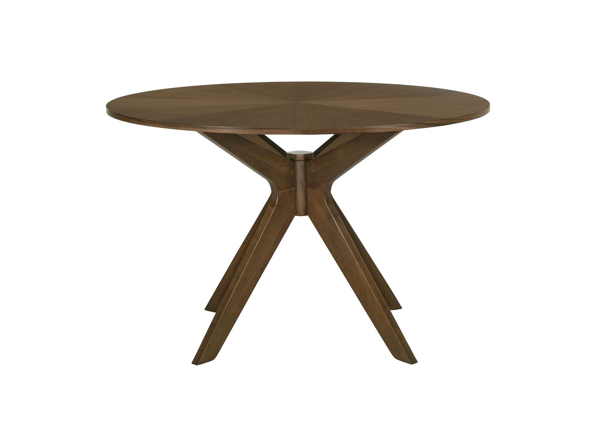 Weston Round Dining Table Walnut