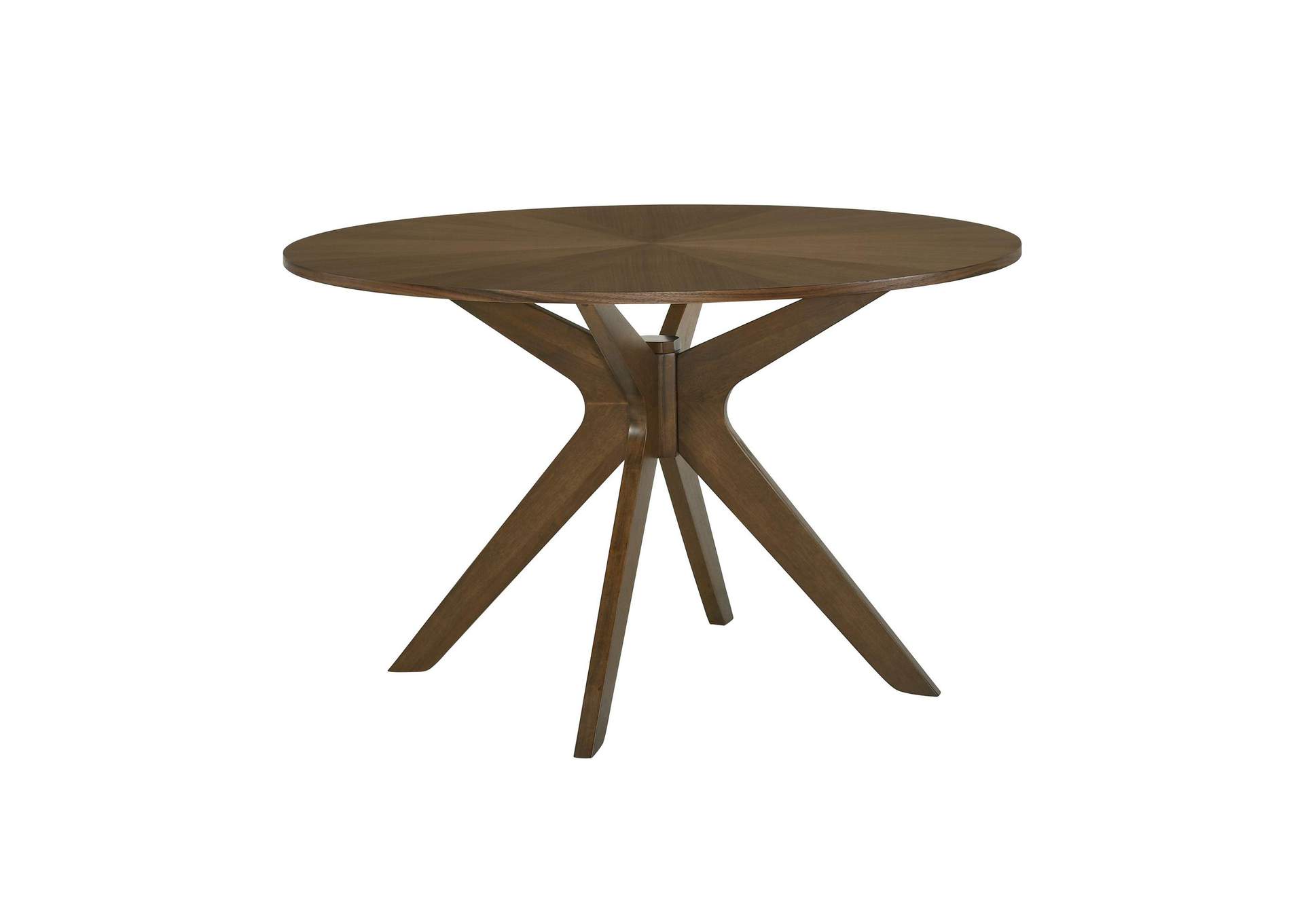 Weston Round Dining Table Walnut image 8
