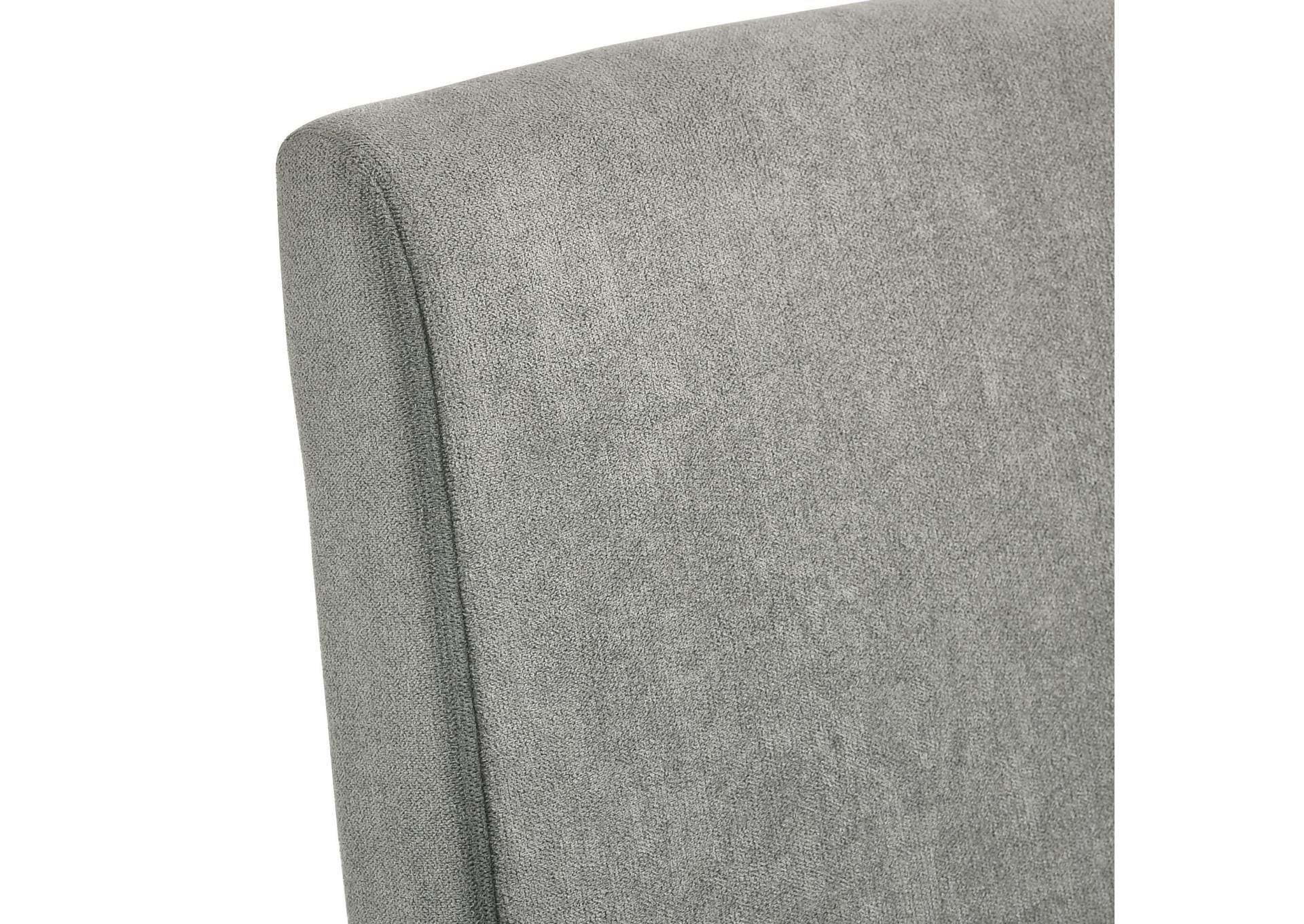 Weston Upholstery Side Chair Walnut With Smoke Fabric 2 Per Pack image 3