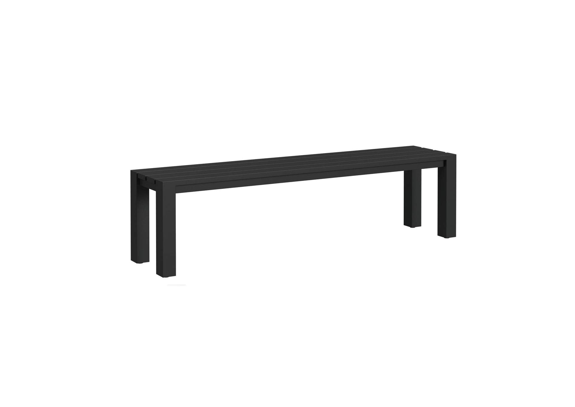 Whistler Dining Bench In Whistler Black image 6