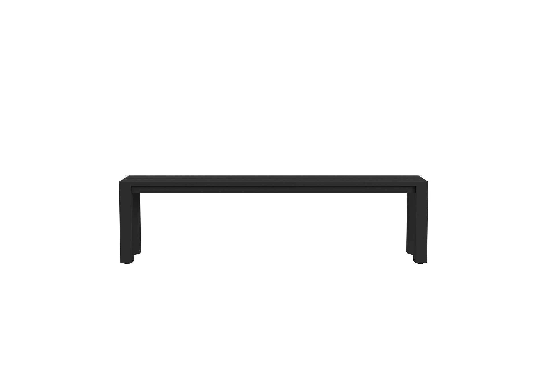 Whistler Dining Bench In Whistler Black image 7