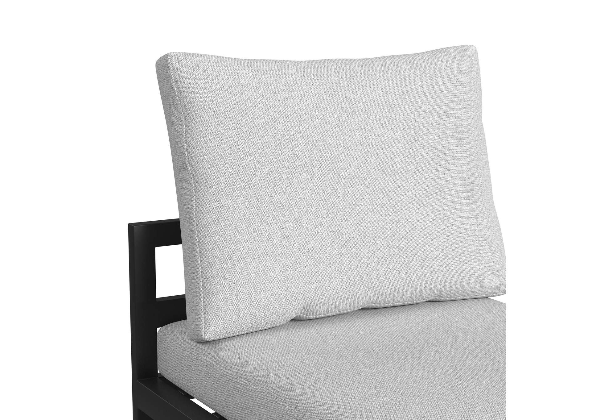 Whistler Dining Side Chair With Olefin Beige In Whistler Black 2 Per Carton image 4
