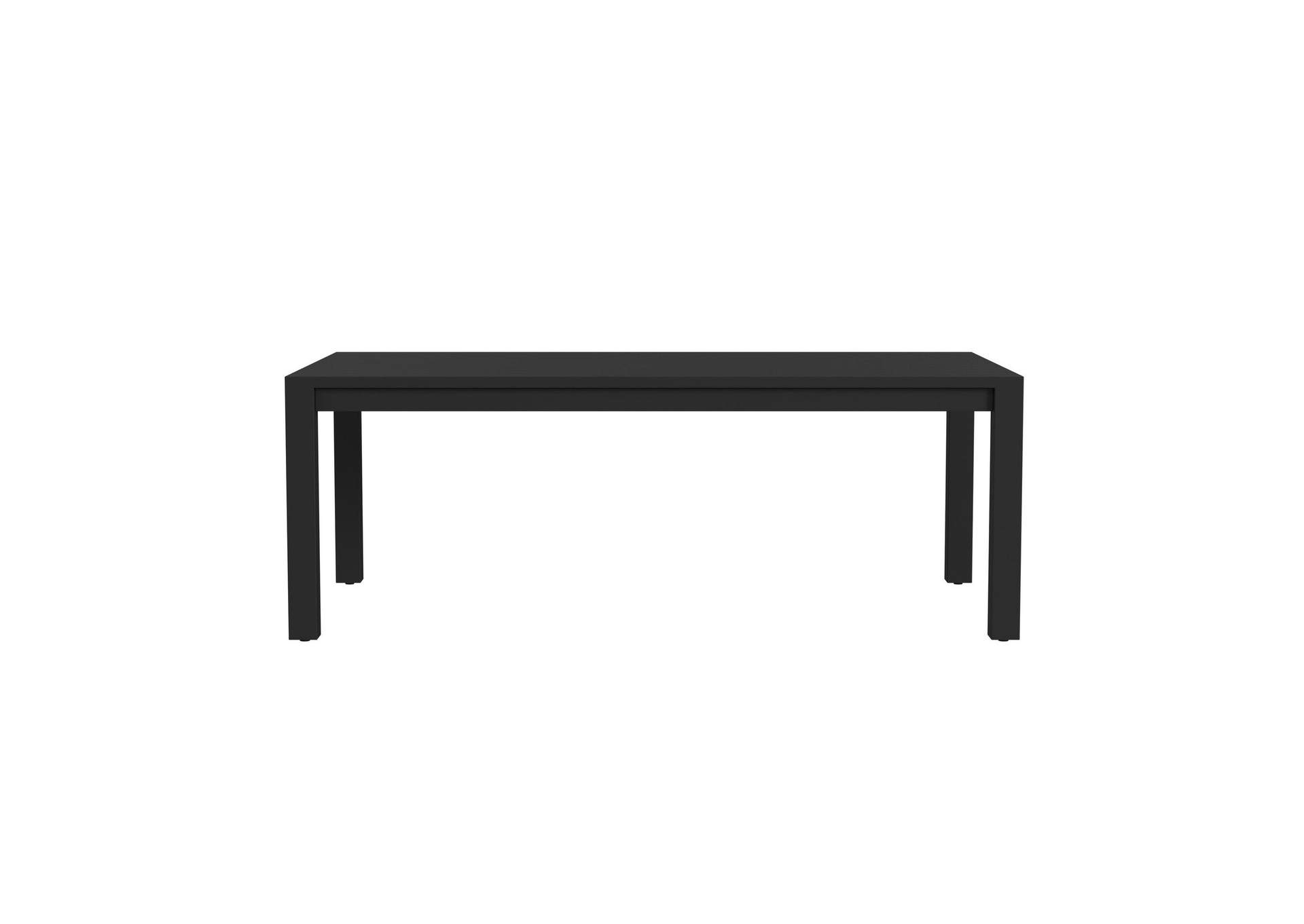Whistler Regular Dining Table In Whistler Black image 7