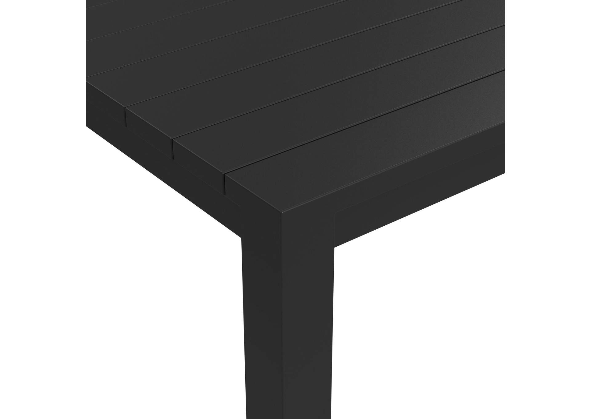 Whistler Regular Dining Table In Whistler Black image 3