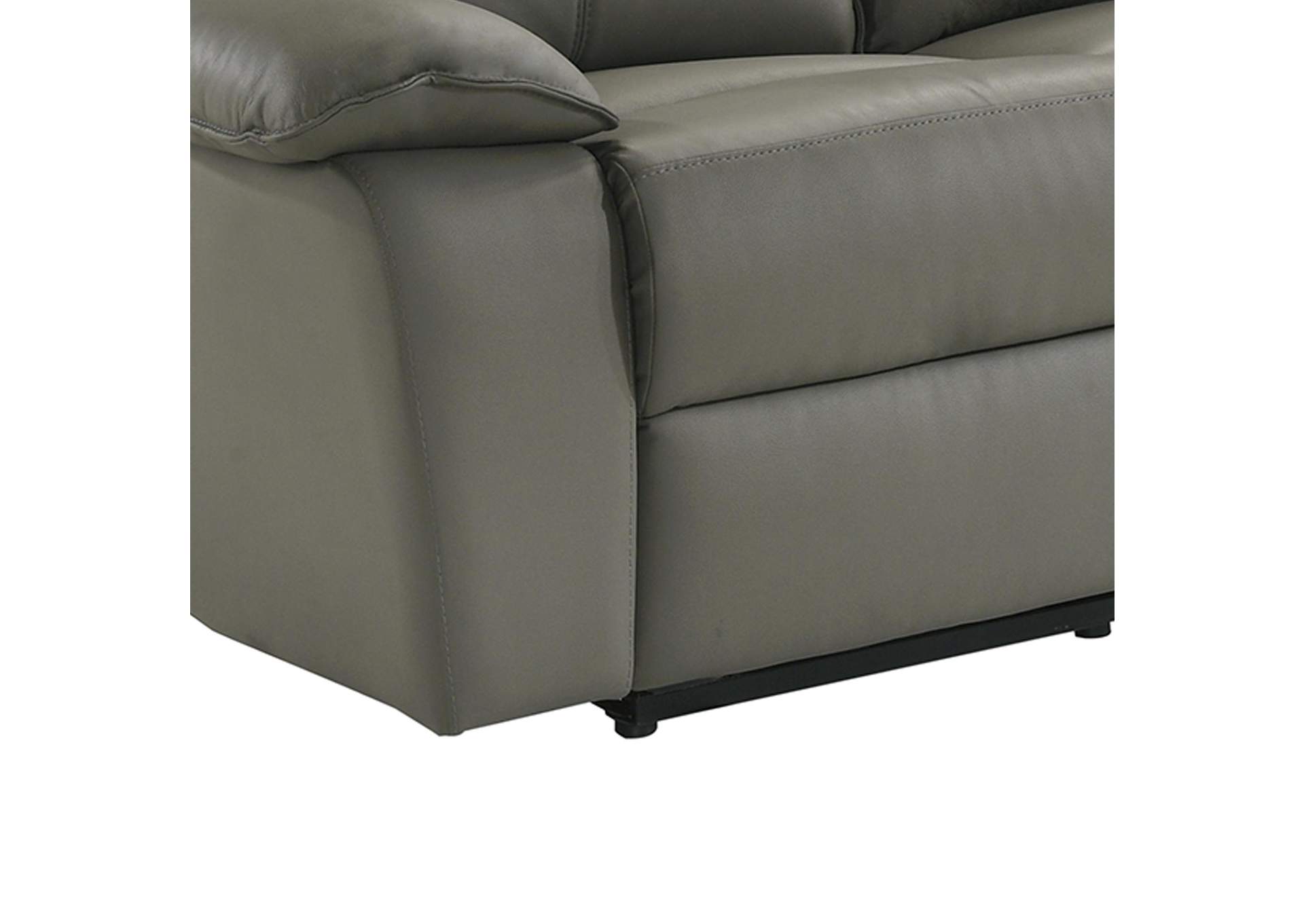 Wildcat Power Motion Loveseat In Aviarah Grey image 7